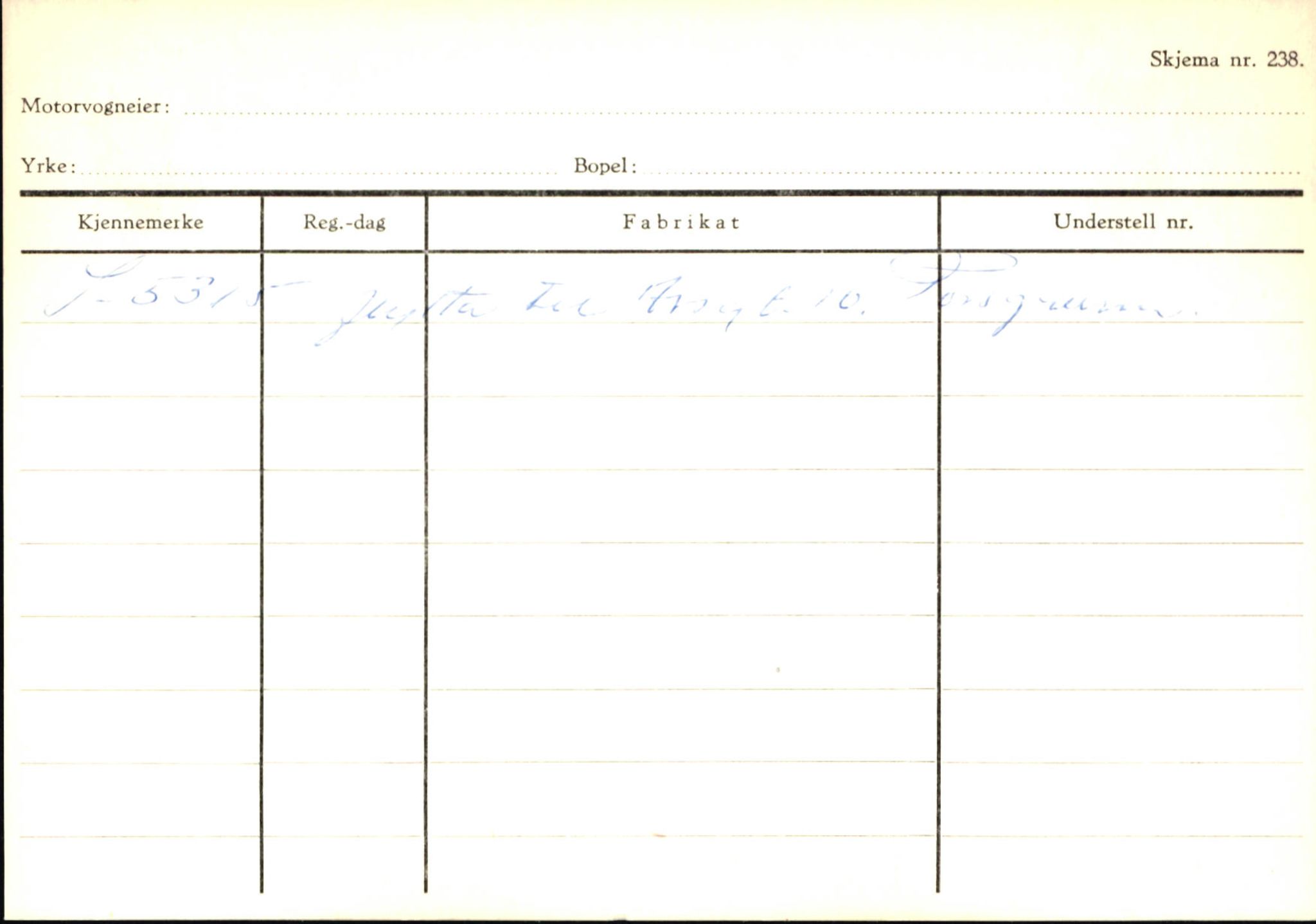 Statens vegvesen, Sogn og Fjordane vegkontor, AV/SAB-A-5301/4/F/L0146: Registerkort Årdal R-Å samt diverse kort, 1945-1975, p. 1359