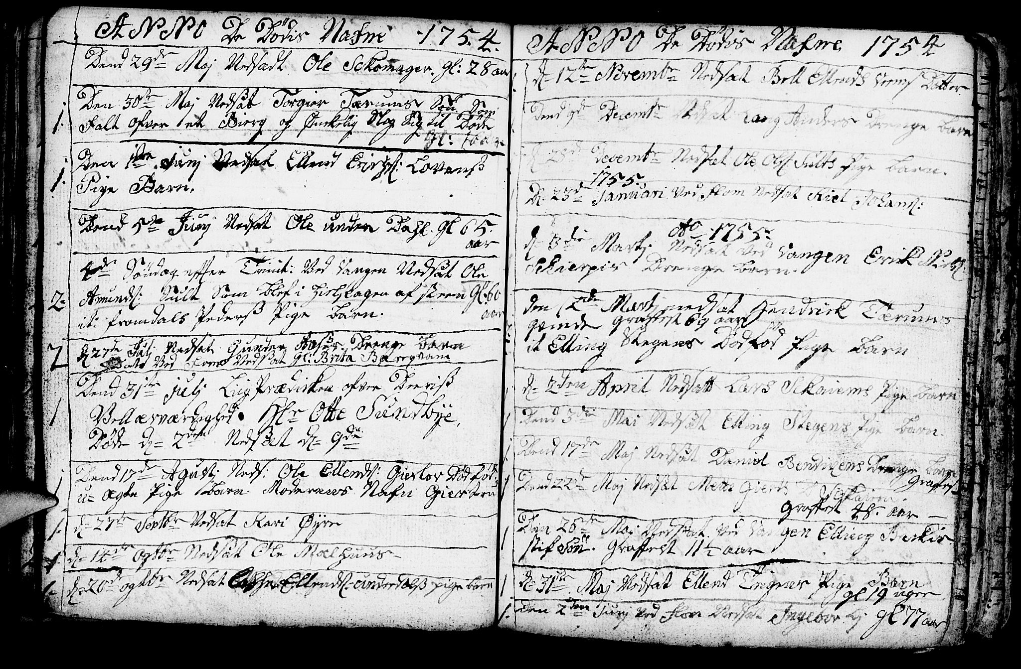 Aurland sokneprestembete, SAB/A-99937/H/Ha/Haa/L0003: Parish register (official) no. A 3, 1735-1761, p. 128