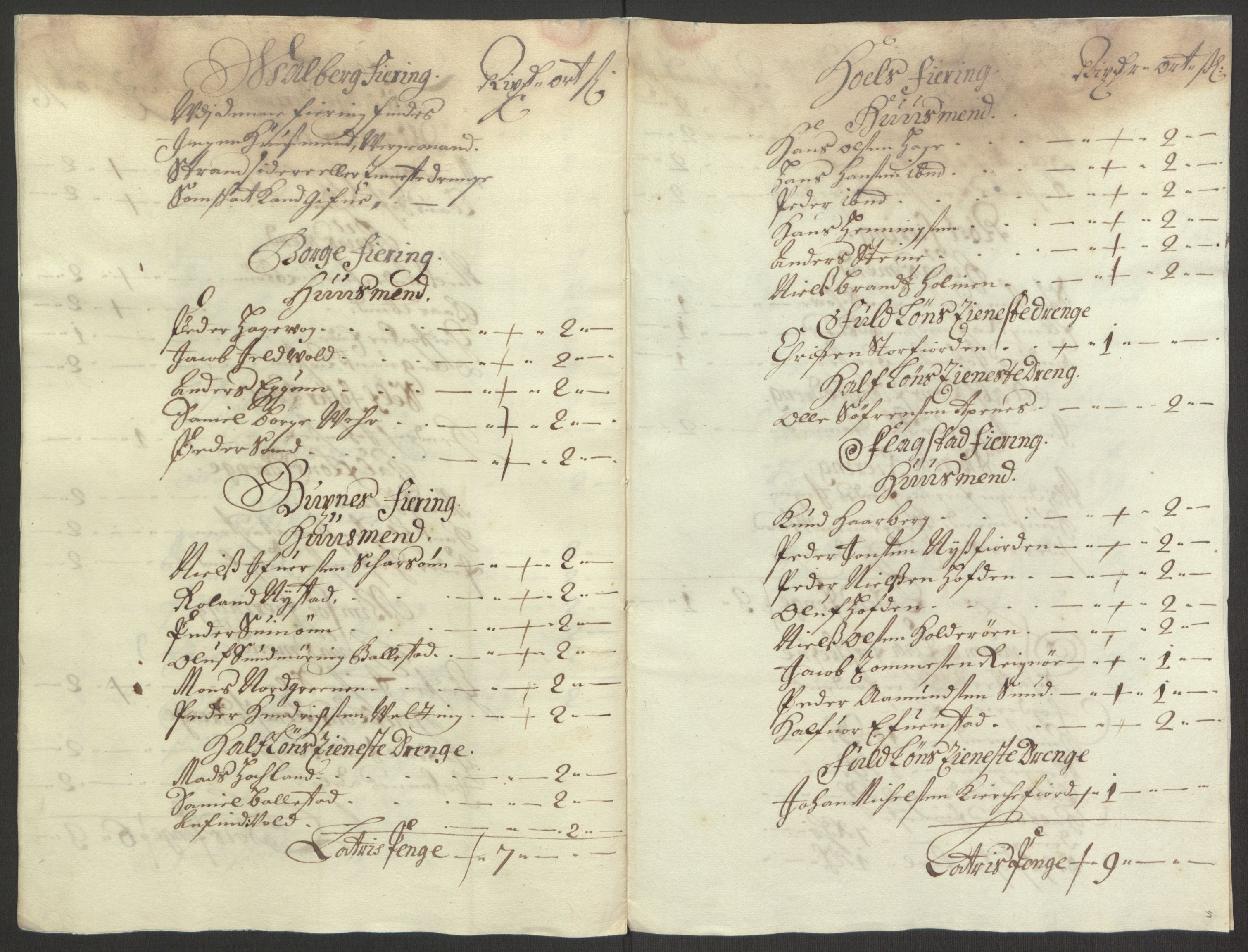 Rentekammeret inntil 1814, Reviderte regnskaper, Fogderegnskap, RA/EA-4092/R67/L4677: Fogderegnskap Vesterålen, Andenes og Lofoten, 1694-1695, p. 57