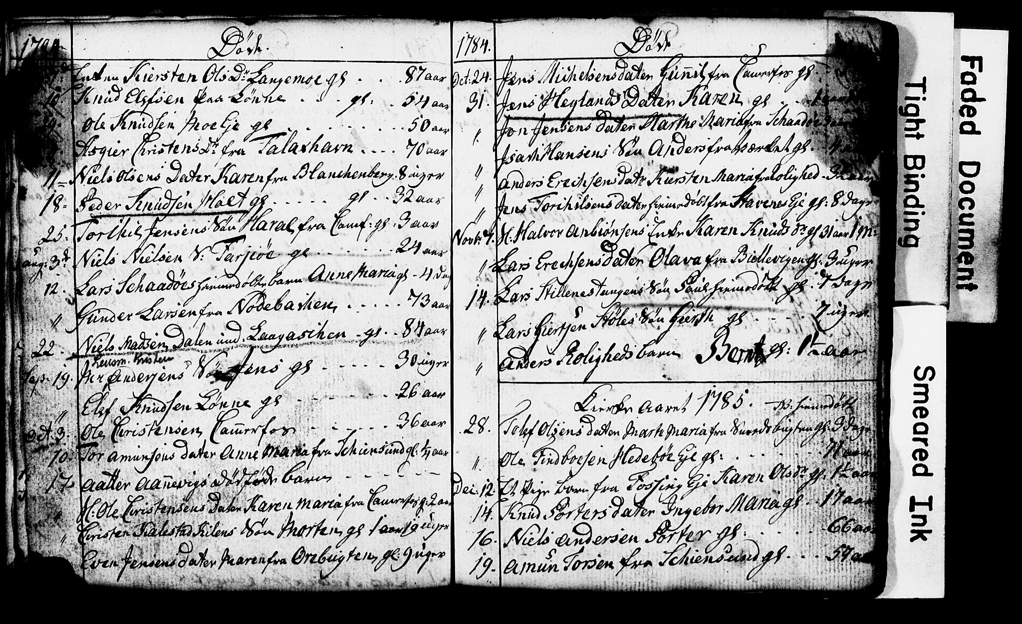 Sannidal kirkebøker, SAKO/A-296/G/Ga/L0001: Parish register (copy) no. 1, 1782-1816