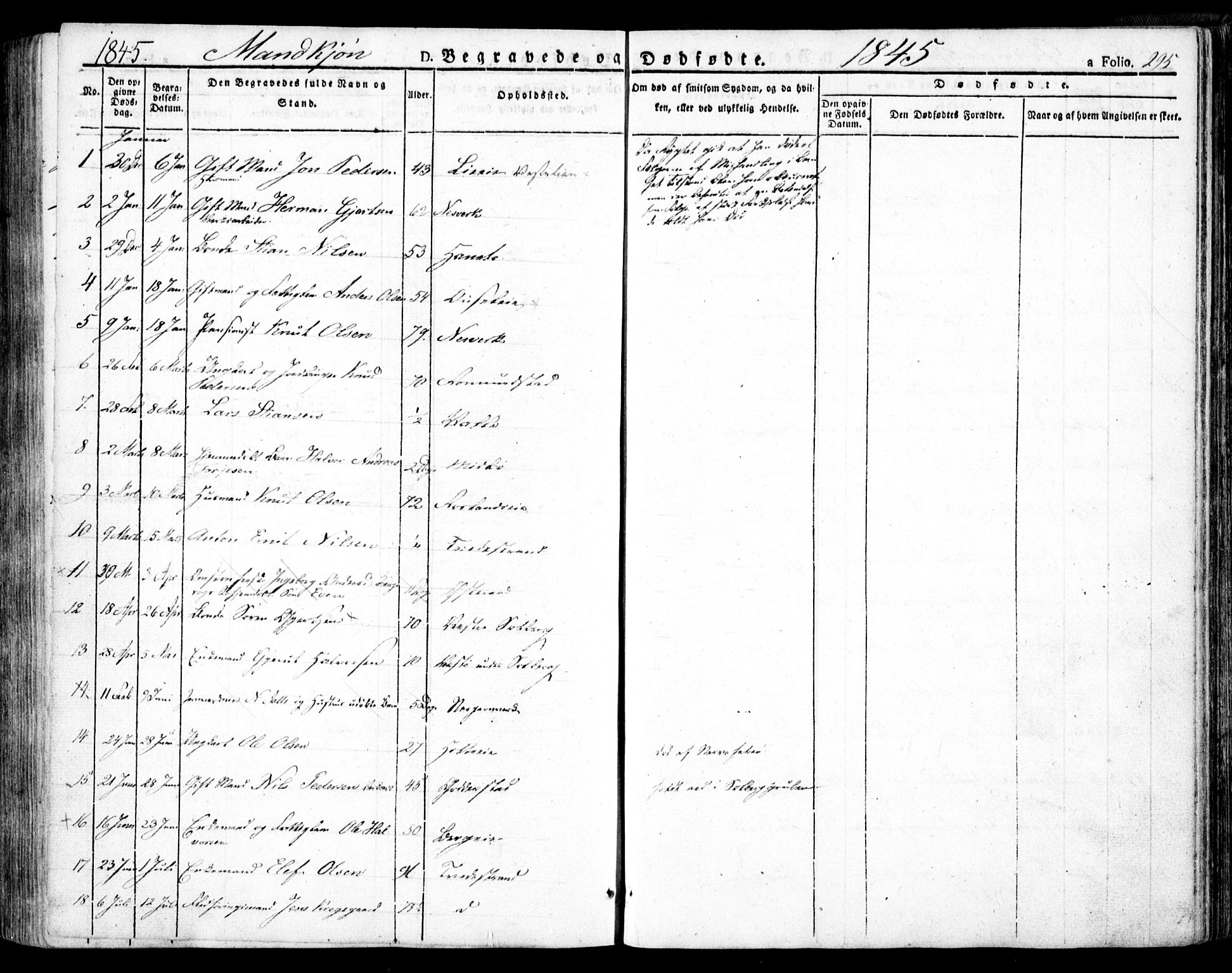 Holt sokneprestkontor, AV/SAK-1111-0021/F/Fa/L0007: Parish register (official) no. A 7, 1836-1848, p. 295