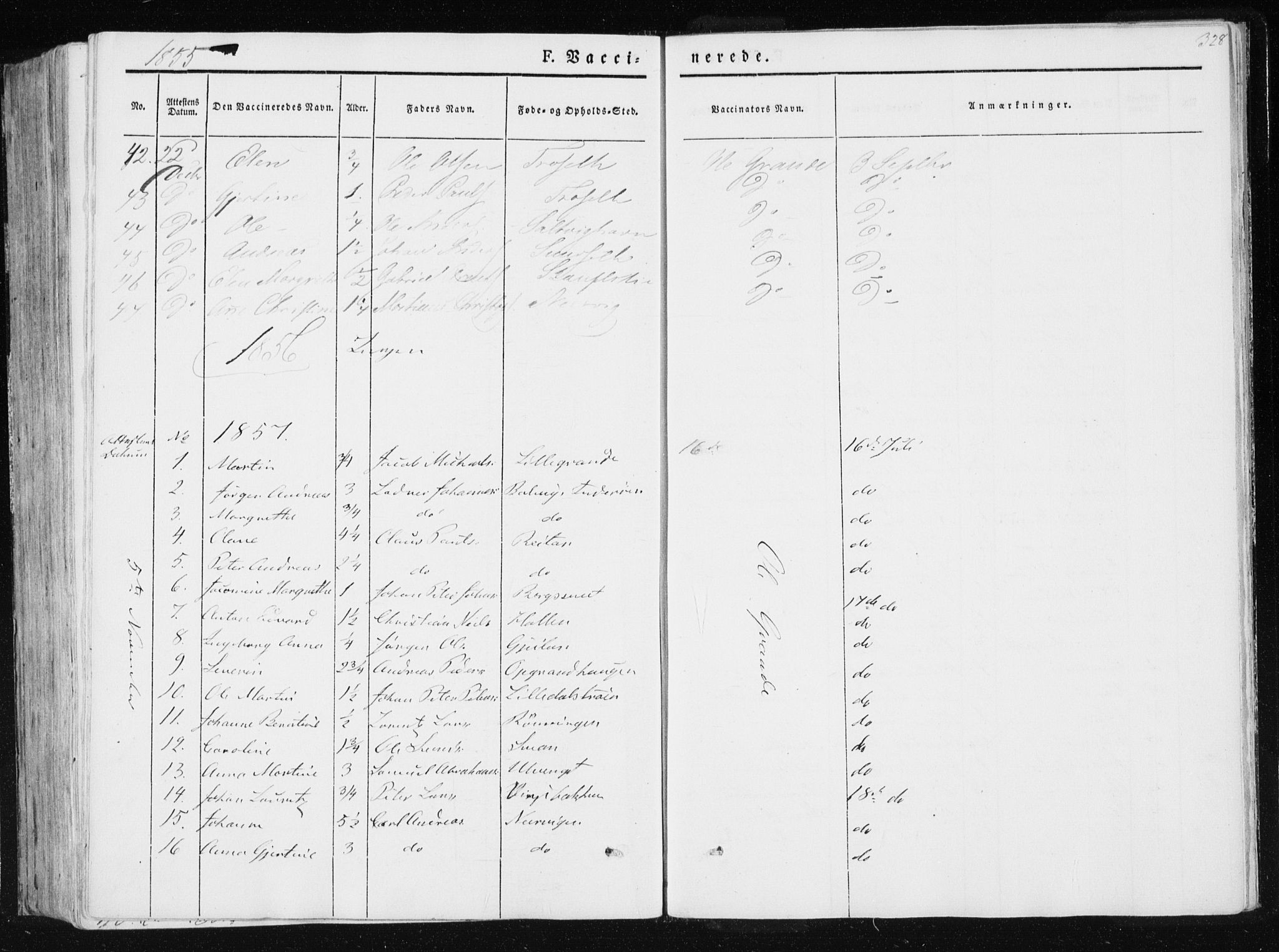 Ministerialprotokoller, klokkerbøker og fødselsregistre - Nord-Trøndelag, AV/SAT-A-1458/733/L0323: Parish register (official) no. 733A02, 1843-1870, p. 328