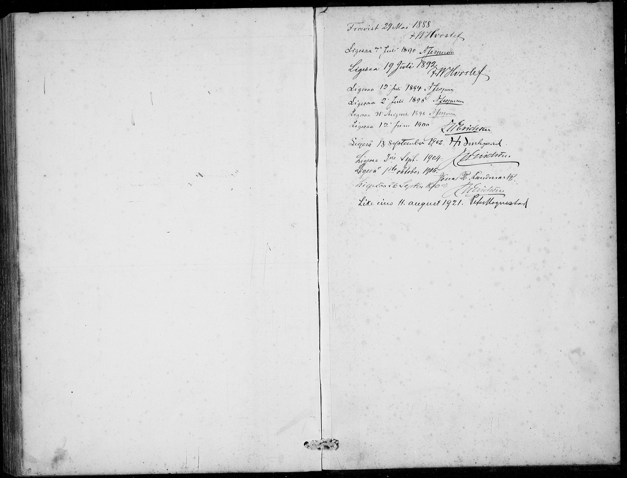 Jølster sokneprestembete, SAB/A-80701/H/Hab/Habb/L0002: Parish register (copy) no. B 2, 1887-1920