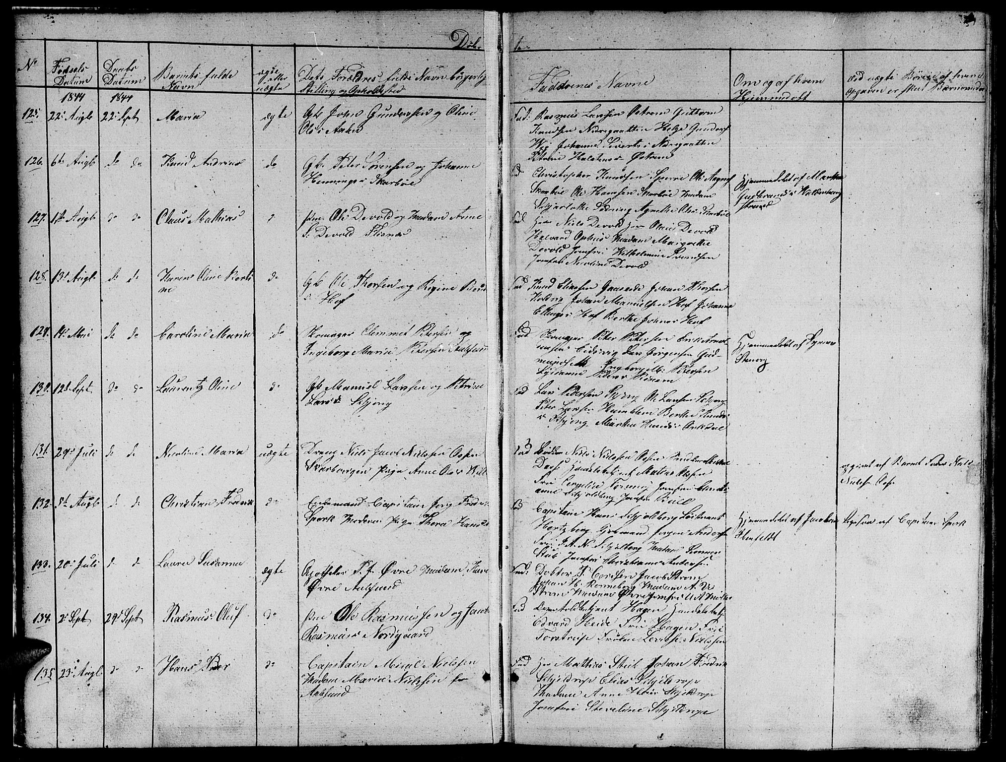 Ministerialprotokoller, klokkerbøker og fødselsregistre - Møre og Romsdal, AV/SAT-A-1454/528/L0426: Parish register (copy) no. 528C07, 1844-1854, p. 8