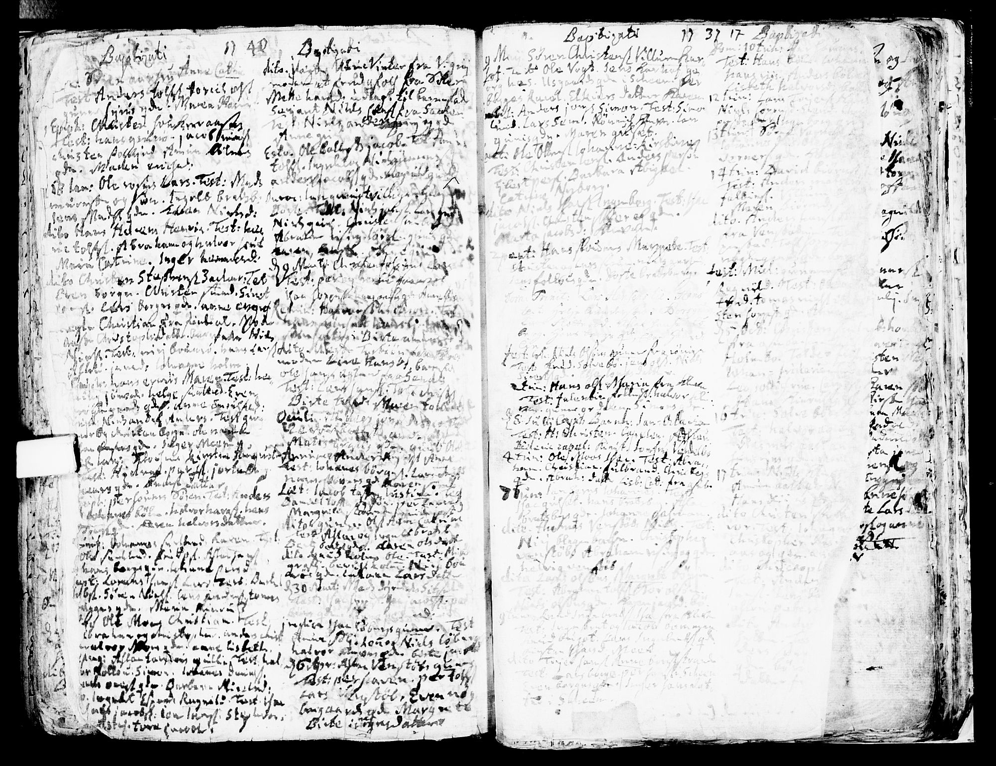Gjerpen kirkebøker, AV/SAKO-A-265/F/Fa/L0001: Parish register (official) no. I 1, 1681-1746