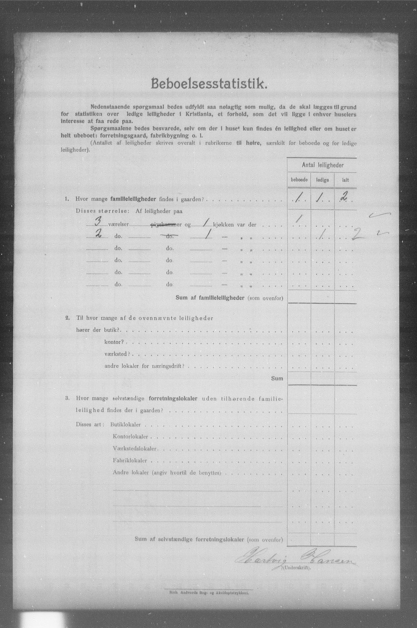 OBA, Municipal Census 1904 for Kristiania, 1904, p. 22902