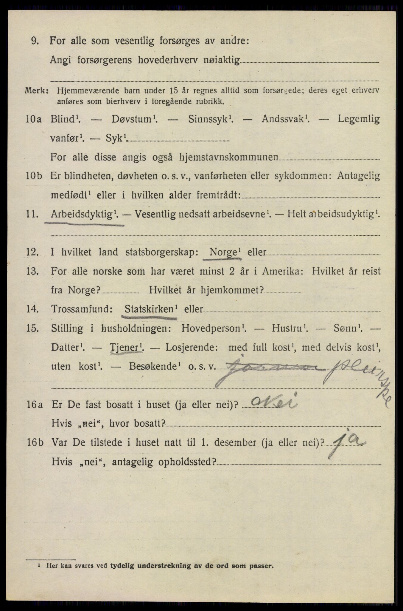 SAO, 1920 census for Fet, 1920, p. 3789