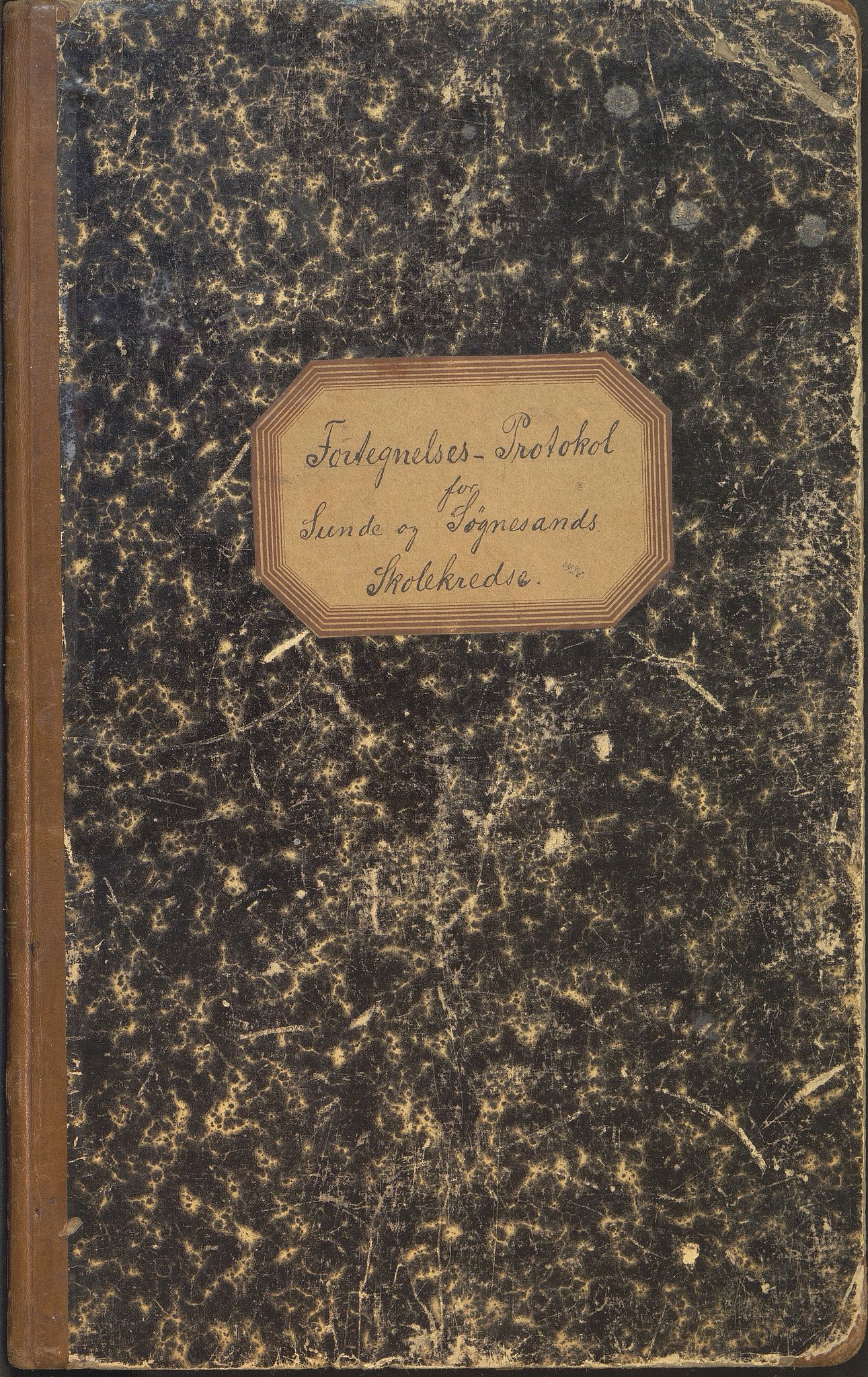 Jølster kommune. Sunde skule, VLFK/K-14310.520.15/541/L0001: protokoll over undervisningspliktige born for Sunde skulekrins og Sygnesand skulekrins, 1902-1910