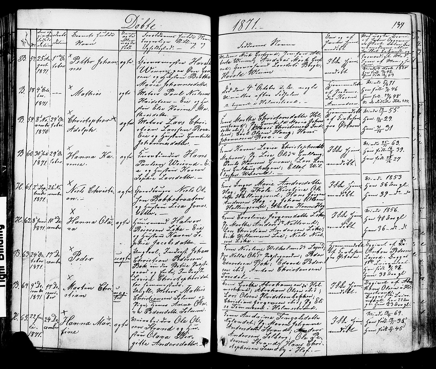 Botne kirkebøker, SAKO/A-340/F/Fa/L0006: Parish register (official) no. I 6, 1836-1877, p. 139