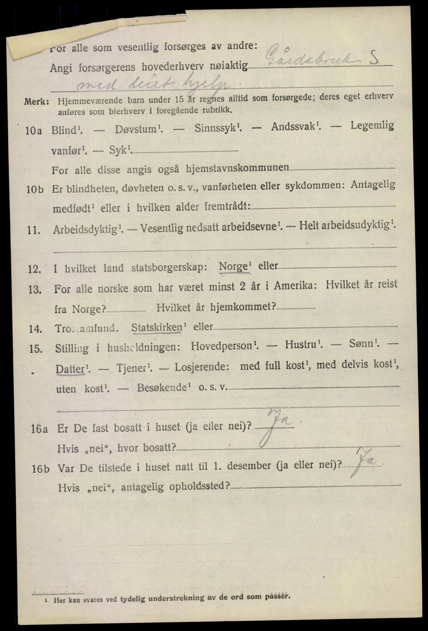 SAKO, 1920 census for Sem, 1920, p. 7480