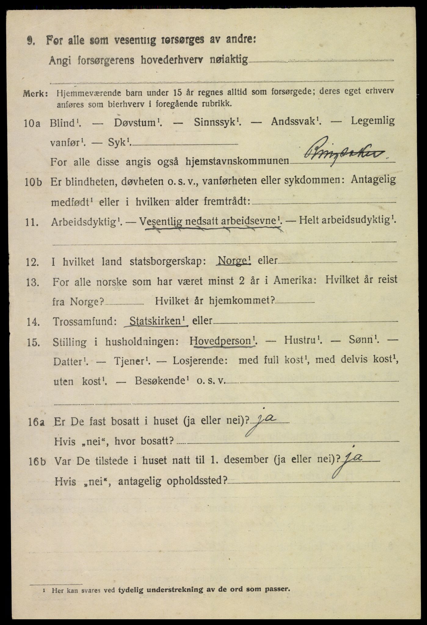 SAH, 1920 census for Ringsaker, 1920, p. 6357