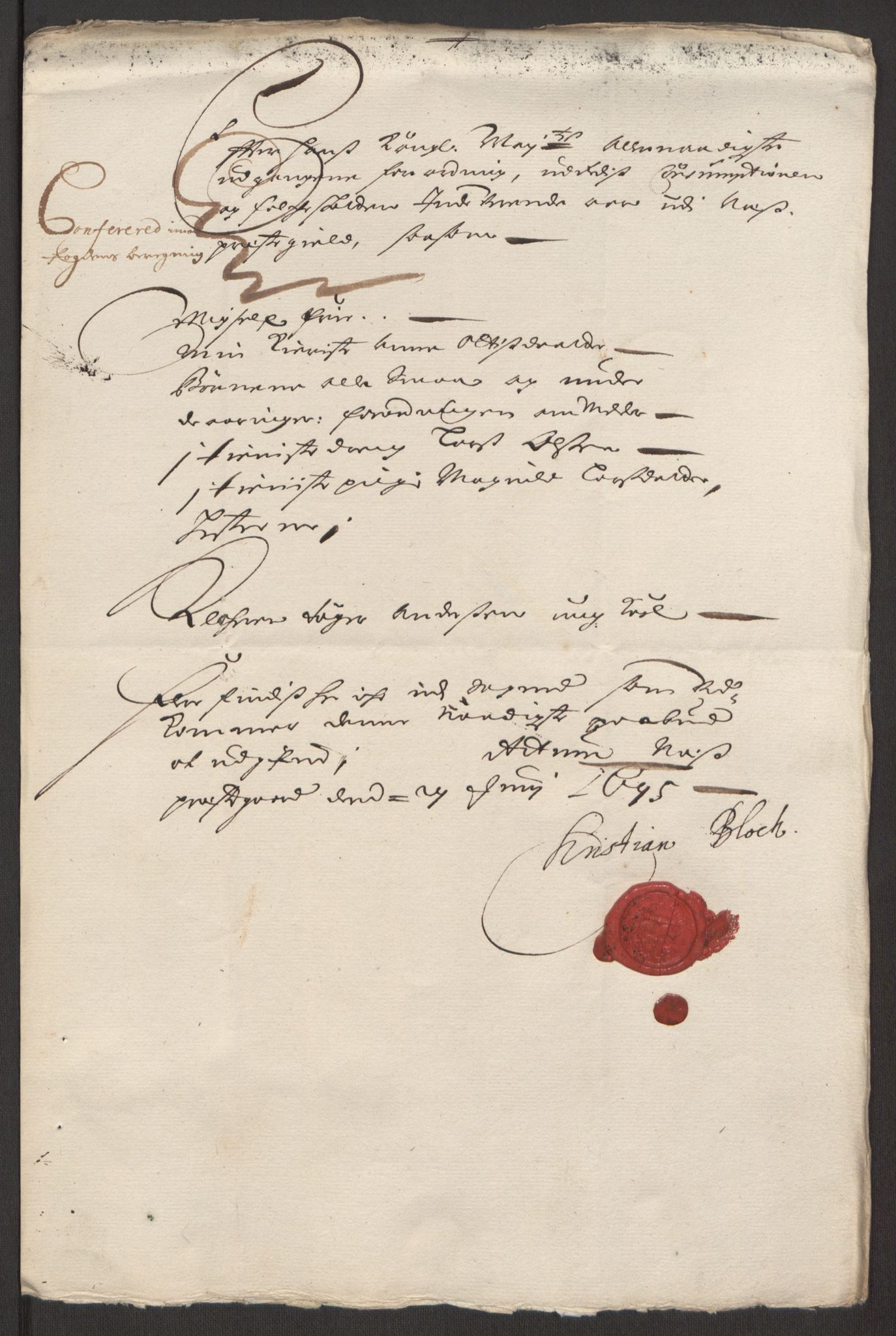 Rentekammeret inntil 1814, Reviderte regnskaper, Fogderegnskap, AV/RA-EA-4092/R22/L1452: Fogderegnskap Ringerike, Hallingdal og Buskerud, 1695, p. 240