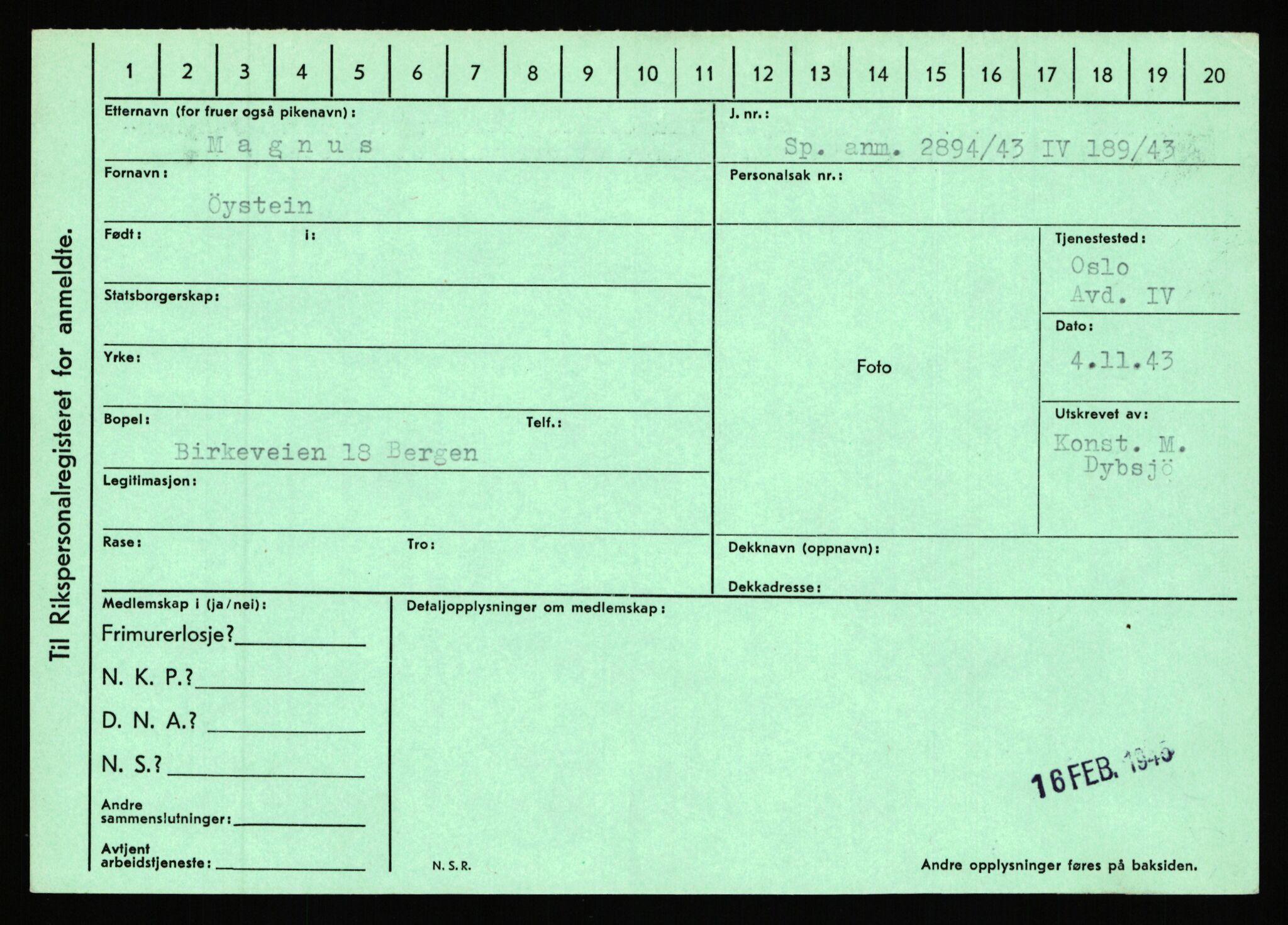 Statspolitiet - Hovedkontoret / Osloavdelingen, AV/RA-S-1329/C/Ca/L0010: Lind - Moksnes, 1943-1945, p. 2490