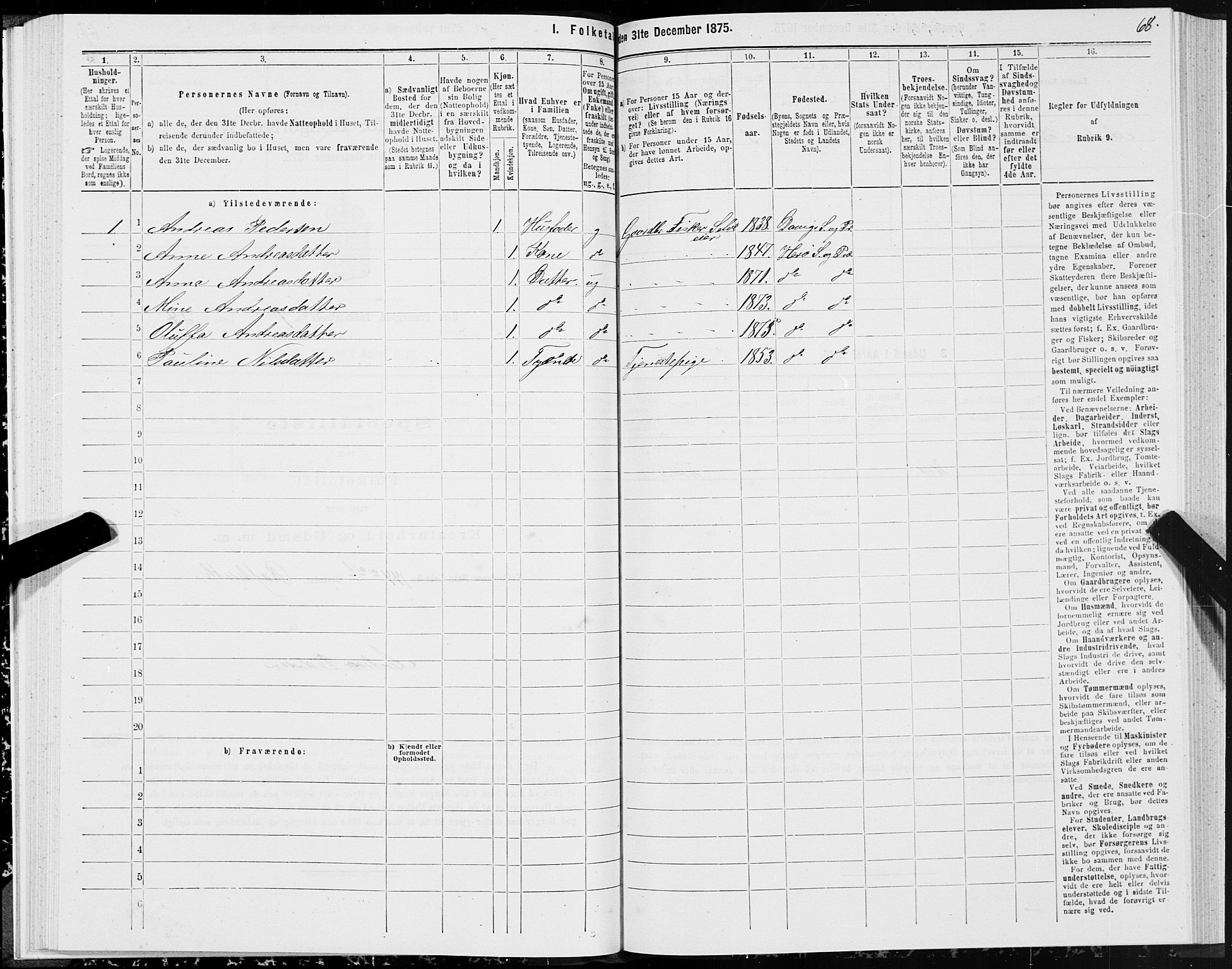 SAT, 1875 census for 1515P Herøy, 1875, p. 4068