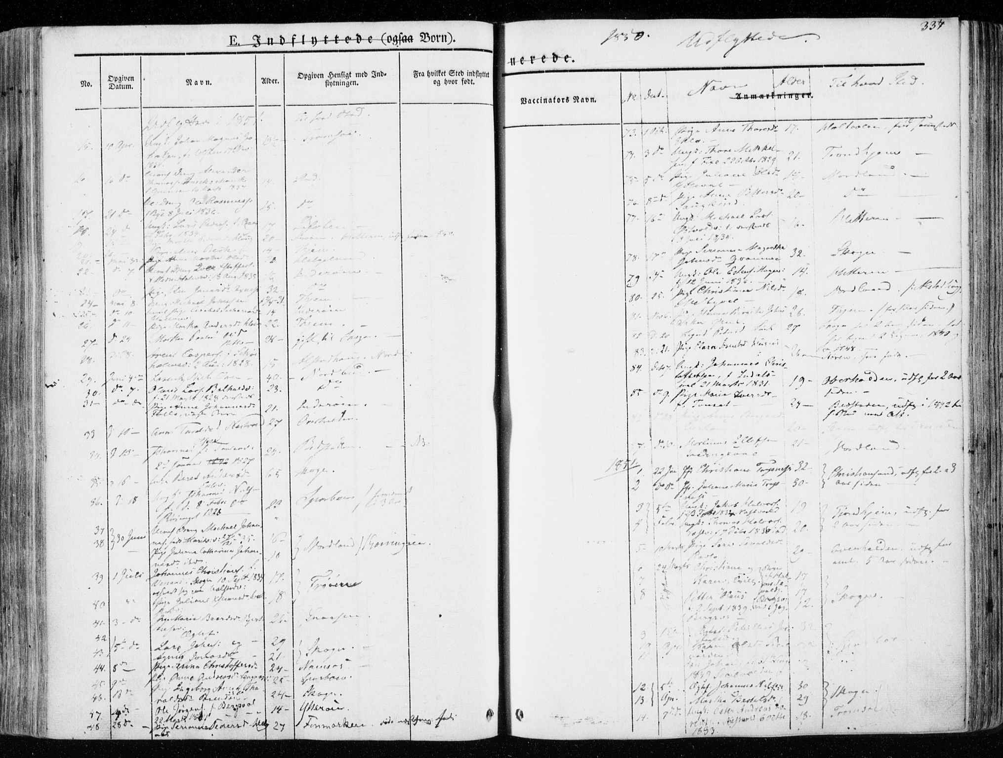 Ministerialprotokoller, klokkerbøker og fødselsregistre - Nord-Trøndelag, SAT/A-1458/723/L0239: Parish register (official) no. 723A08, 1841-1851, p. 337