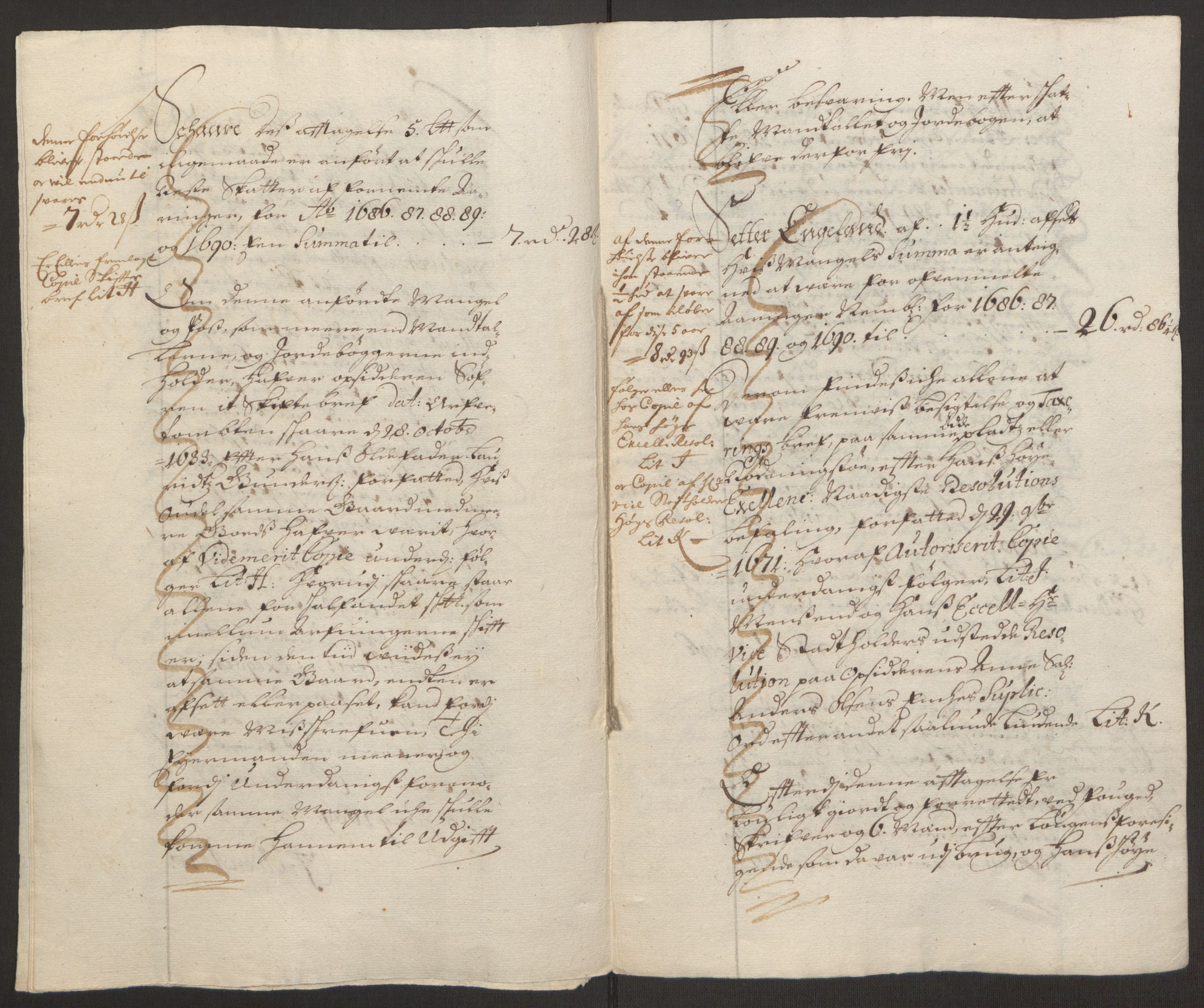 Rentekammeret inntil 1814, Reviderte regnskaper, Fogderegnskap, AV/RA-EA-4092/R13/L0830: Fogderegnskap Solør, Odal og Østerdal, 1692, p. 444