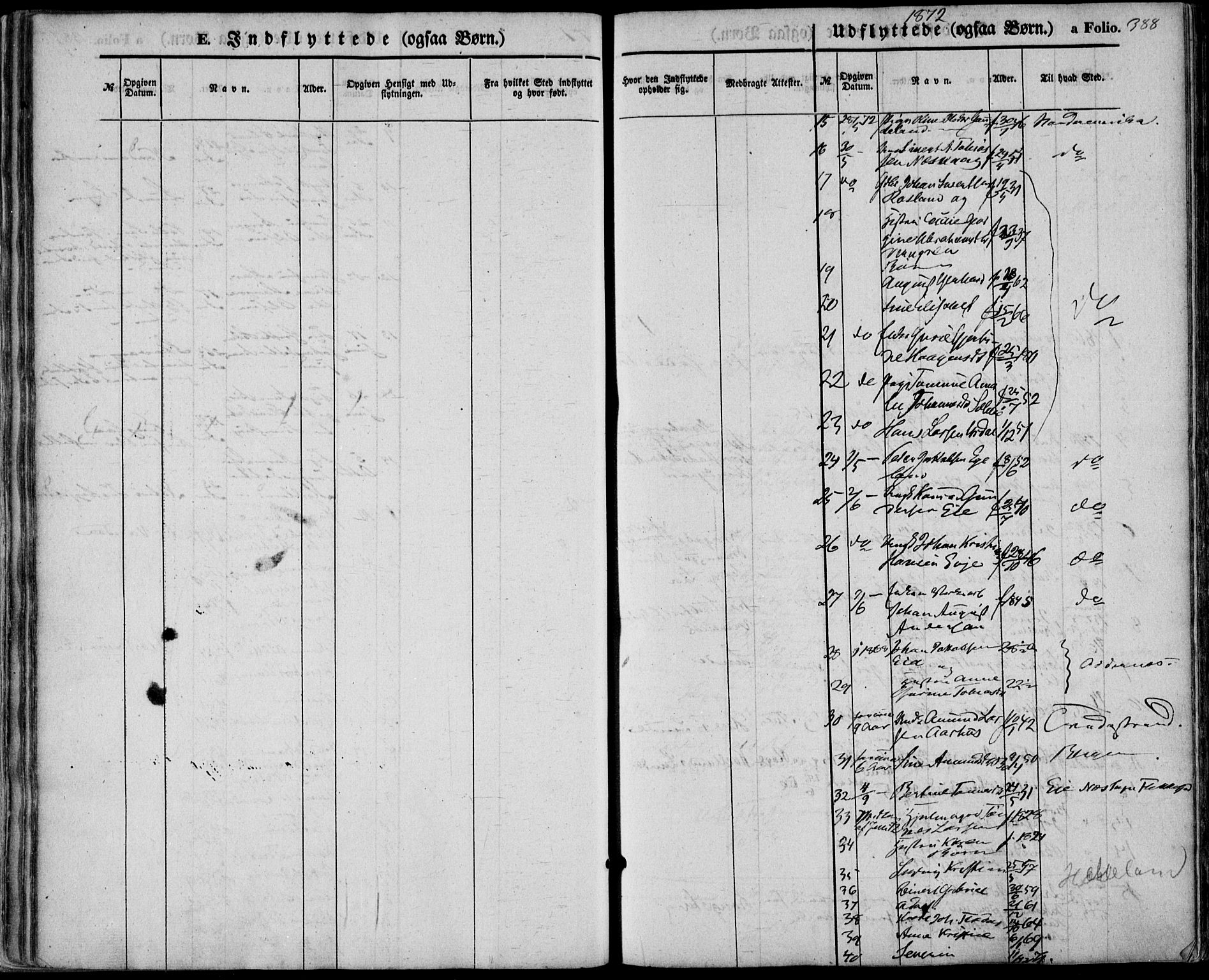 Sokndal sokneprestkontor, AV/SAST-A-101808: Parish register (official) no. A 9, 1857-1874, p. 388