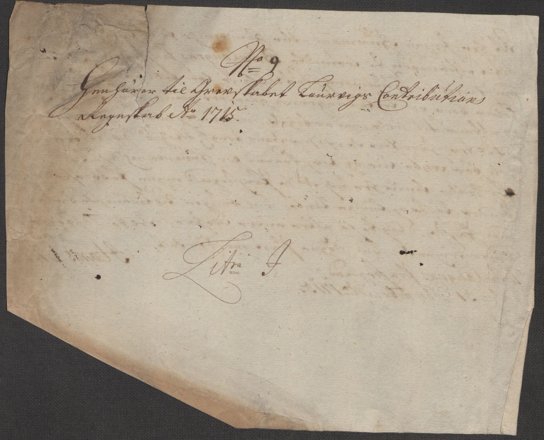 Rentekammeret inntil 1814, Reviderte regnskaper, Fogderegnskap, AV/RA-EA-4092/R33/L1986: Fogderegnskap Larvik grevskap, 1714-1715, p. 452