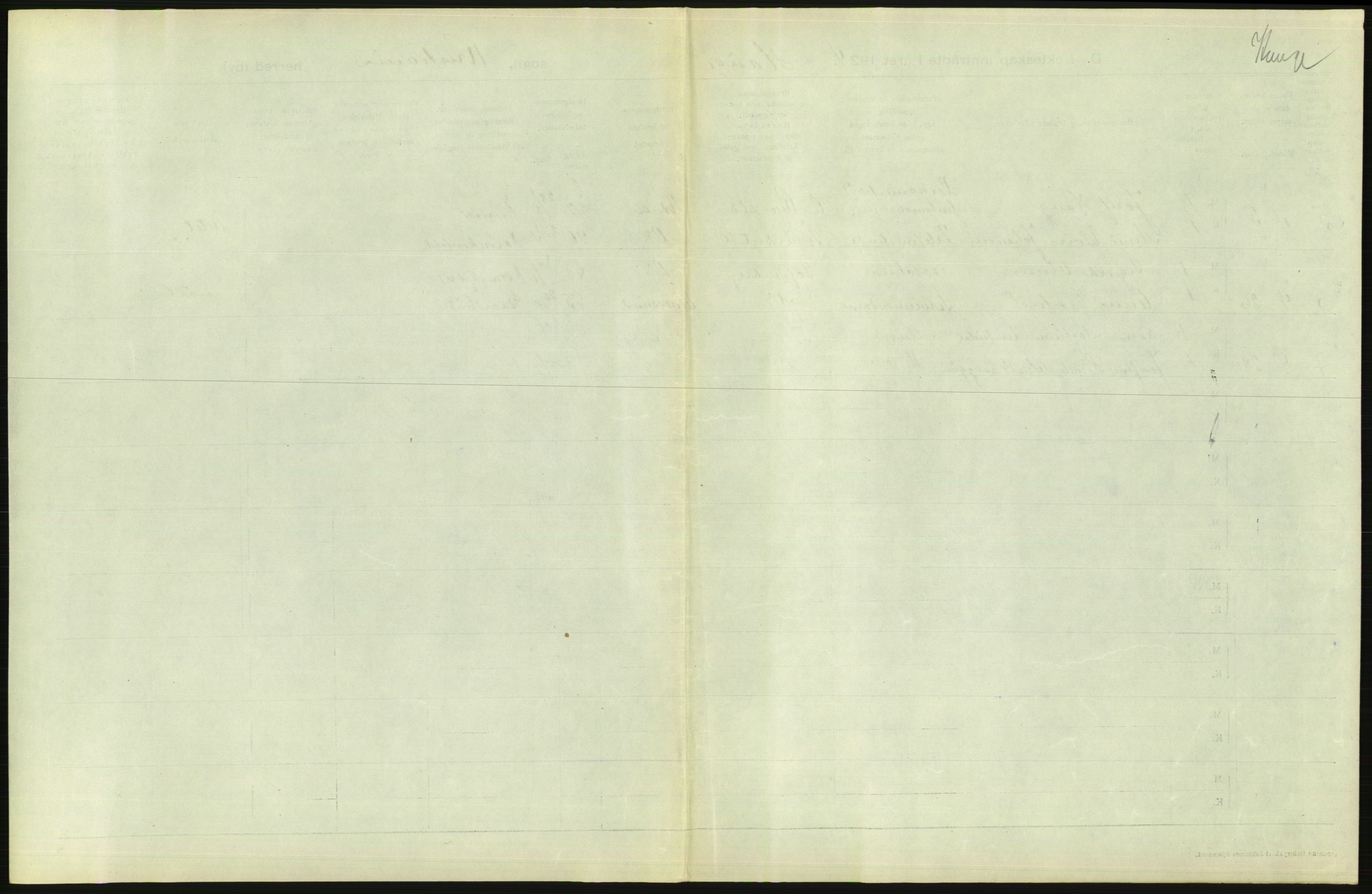 Statistisk sentralbyrå, Sosiodemografiske emner, Befolkning, AV/RA-S-2228/D/Df/Dfc/Dfcd/L0007: Kristiania: Gifte, 1924, p. 717
