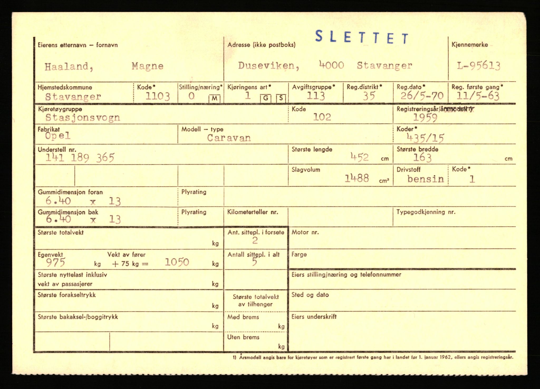 Stavanger trafikkstasjon, AV/SAST-A-101942/0/F/L0076: L-92500 - L-97099, 1930-1971, p. 1349