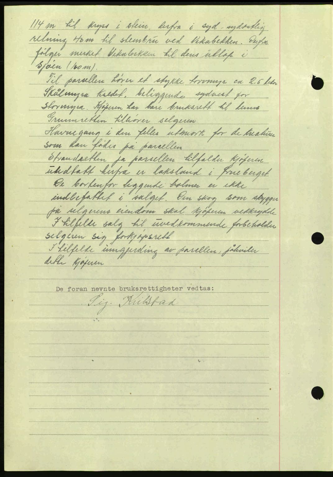 Hitra sorenskriveri, AV/SAT-A-0018/2/2C/2Ca: Mortgage book no. A2, 1943-1945, Diary no: : 109/1945