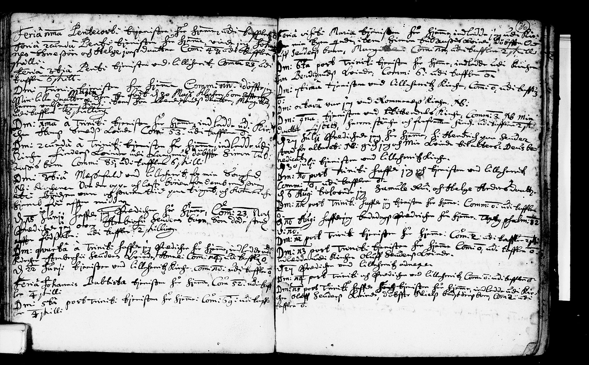 Heddal kirkebøker, SAKO/A-268/F/Fa/L0001: Parish register (official) no. I 1, 1648-1699, p. 36