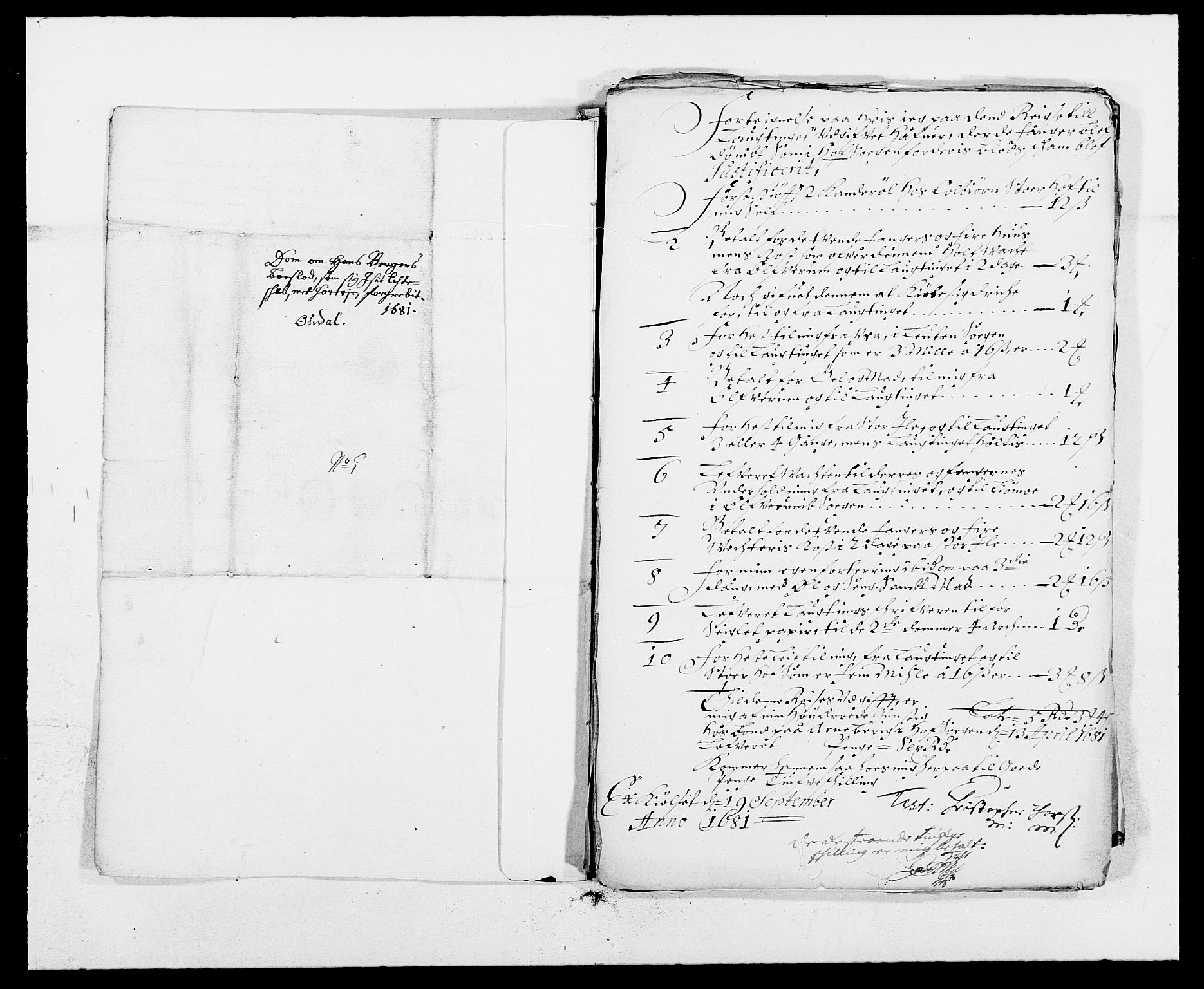 Rentekammeret inntil 1814, Reviderte regnskaper, Fogderegnskap, AV/RA-EA-4092/R13/L0818: Fogderegnskap Solør, Odal og Østerdal, 1681, p. 255