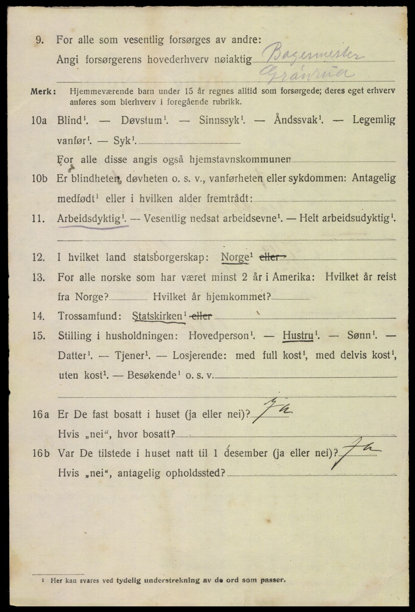 SAH, 1920 census for Gjøvik, 1920, p. 5949