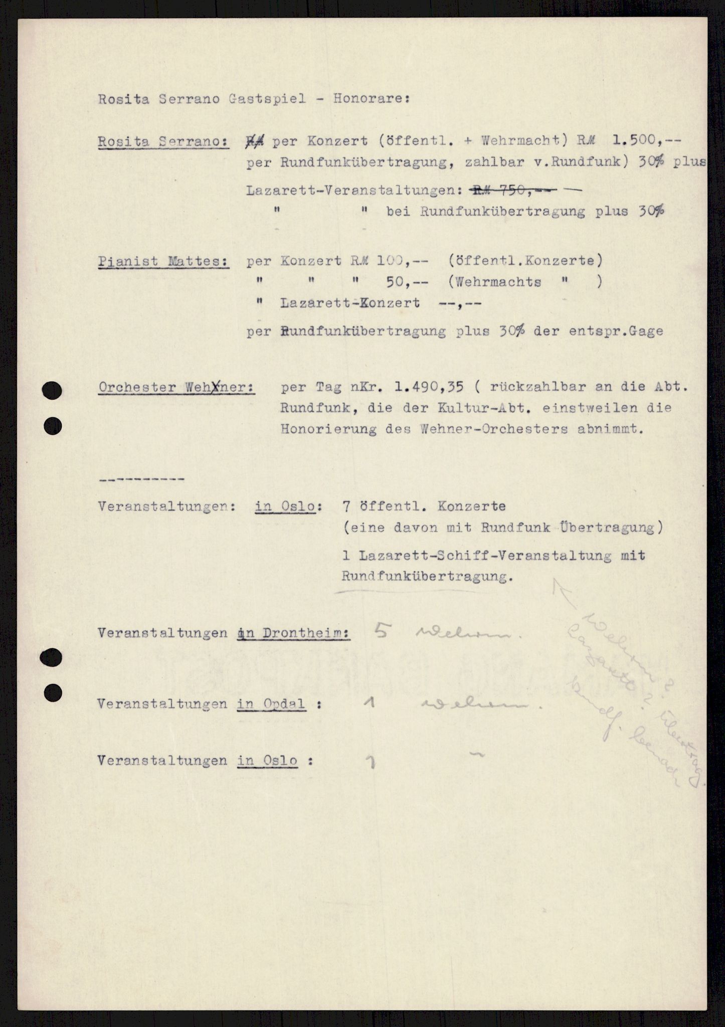 Tyske arkiver, Reichskommissariat, AV/RA-RAFA-2174/E/Ei/L0002/0002: Dokumentsamling / Rosita Serrano , 1942, p. 428