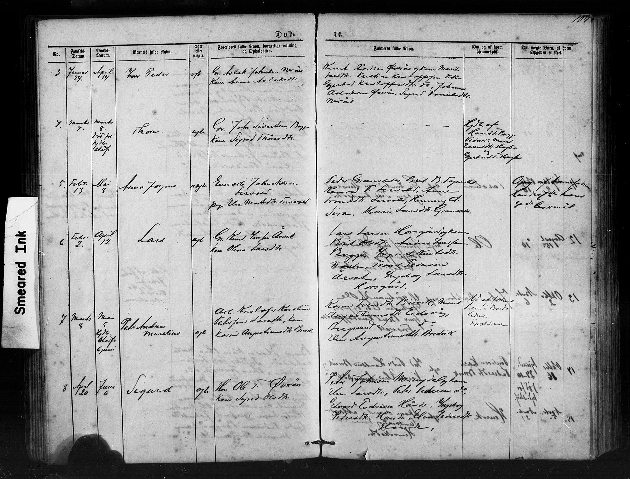 Ministerialprotokoller, klokkerbøker og fødselsregistre - Møre og Romsdal, SAT/A-1454/552/L0638: Parish register (copy) no. 552C01, 1867-1902, p. 107