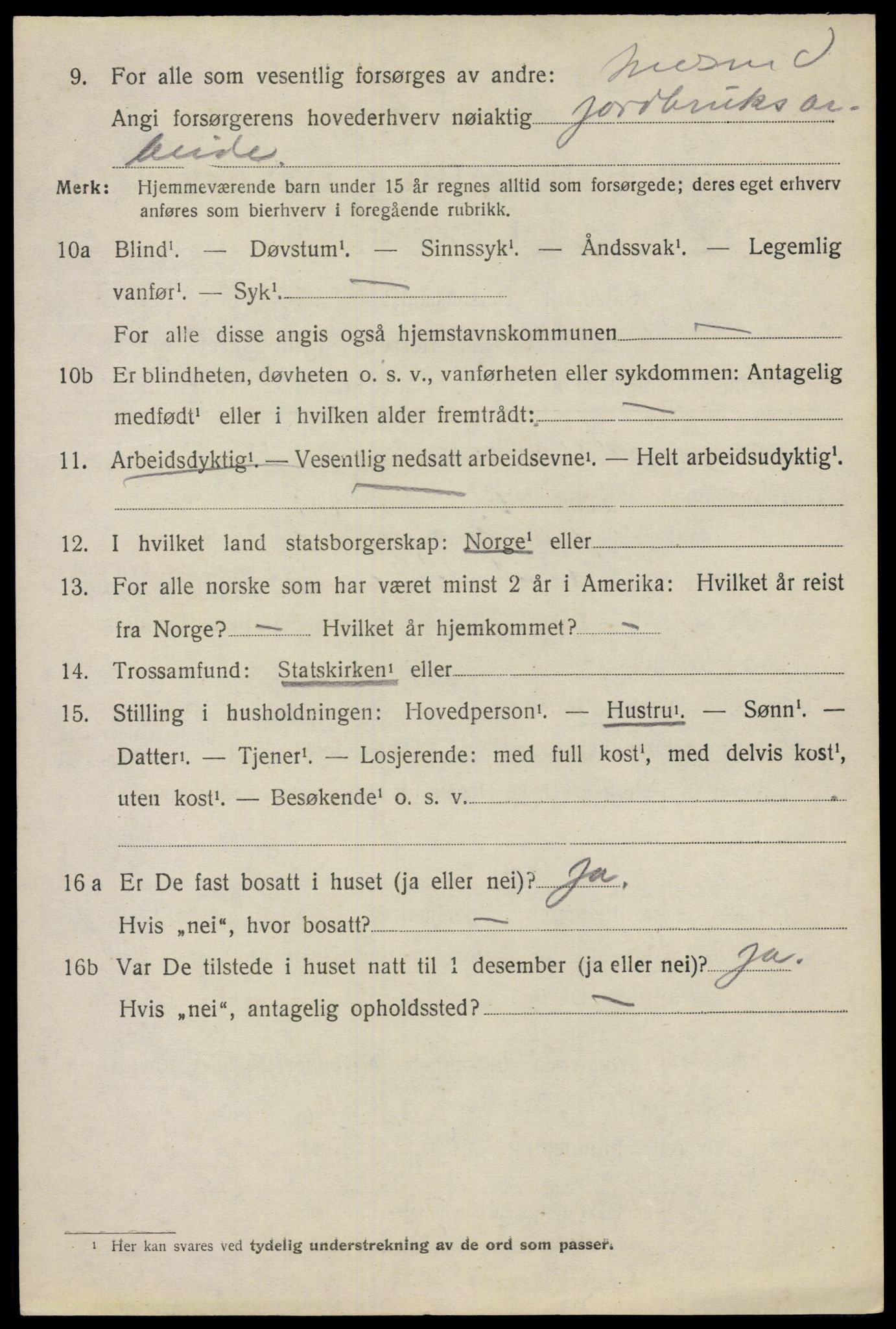 SAO, 1920 census for Høland, 1920, p. 3994