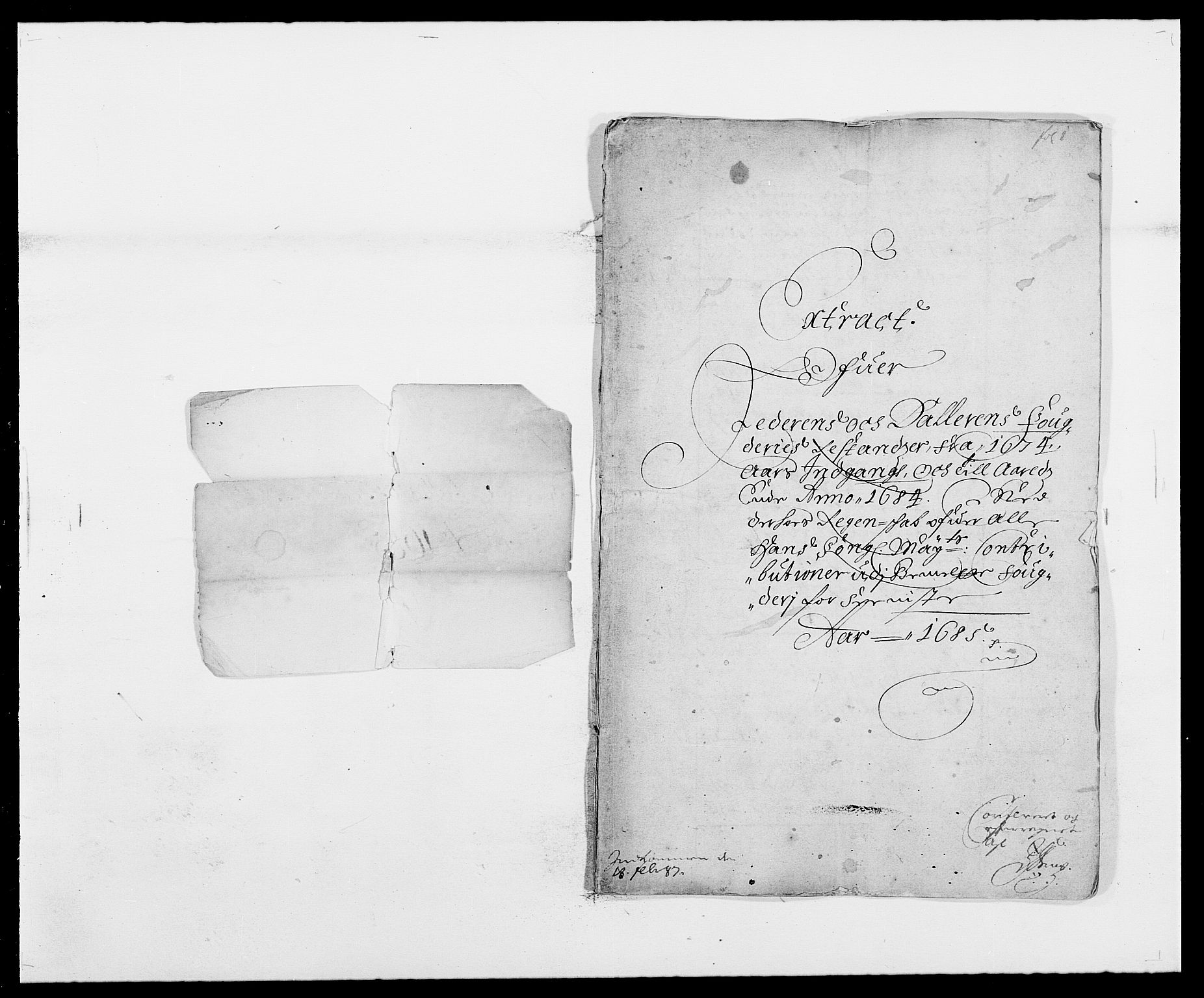 Rentekammeret inntil 1814, Reviderte regnskaper, Fogderegnskap, RA/EA-4092/R46/L2725: Fogderegnskap Jæren og Dalane, 1685, p. 2