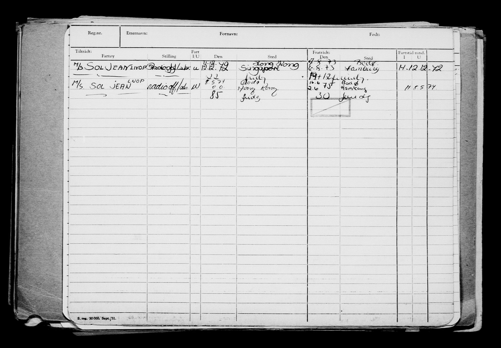 Direktoratet for sjømenn, RA/S-3545/G/Gb/L0221: Hovedkort, 1923, p. 633