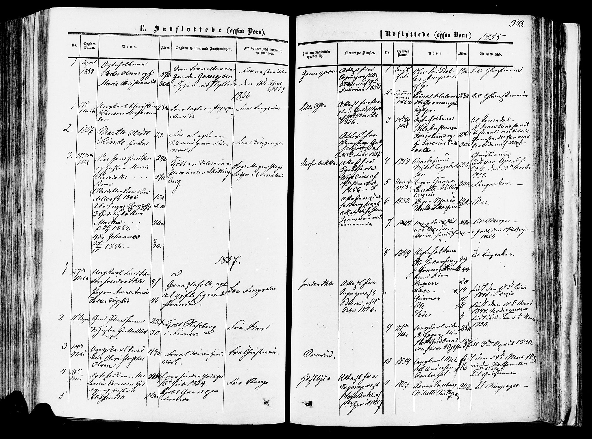 Vang prestekontor, Hedmark, SAH/PREST-008/H/Ha/Haa/L0013: Parish register (official) no. 13, 1855-1879, p. 383