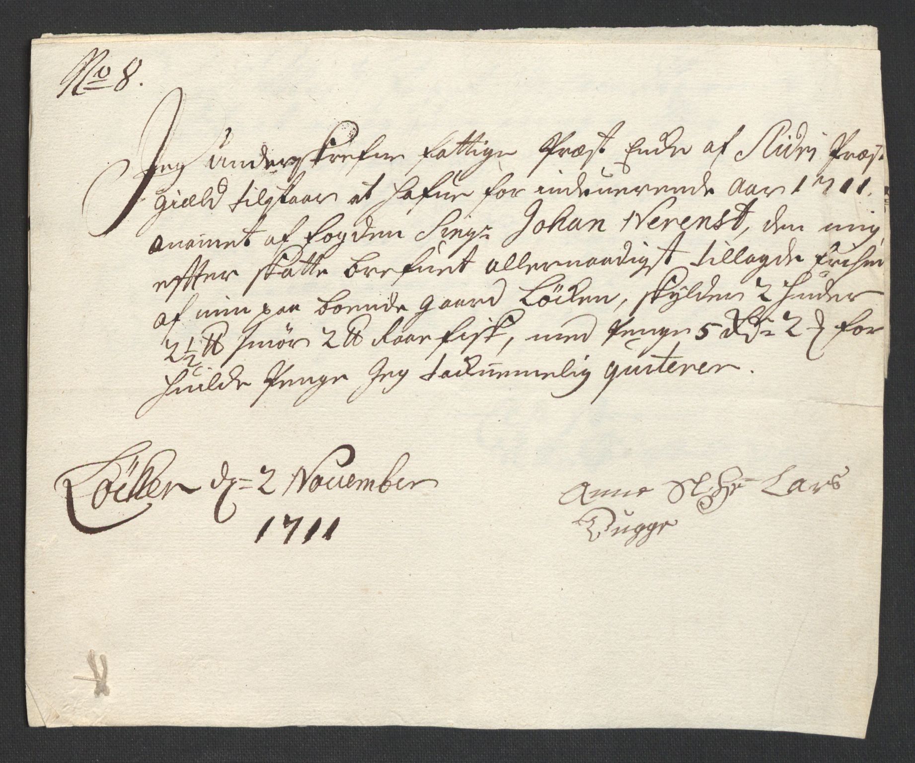 Rentekammeret inntil 1814, Reviderte regnskaper, Fogderegnskap, AV/RA-EA-4092/R18/L1308: Fogderegnskap Hadeland, Toten og Valdres, 1711, p. 414