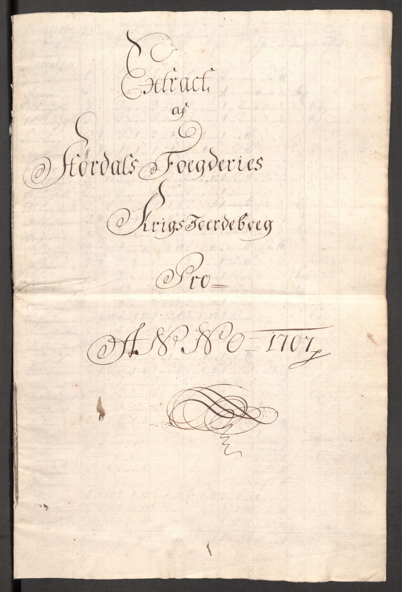 Rentekammeret inntil 1814, Reviderte regnskaper, Fogderegnskap, AV/RA-EA-4092/R62/L4197: Fogderegnskap Stjørdal og Verdal, 1707, p. 249