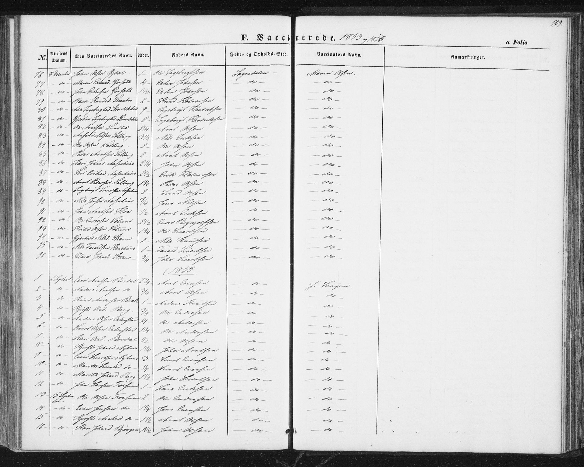 Ministerialprotokoller, klokkerbøker og fødselsregistre - Sør-Trøndelag, SAT/A-1456/689/L1038: Parish register (official) no. 689A03, 1848-1872, p. 209
