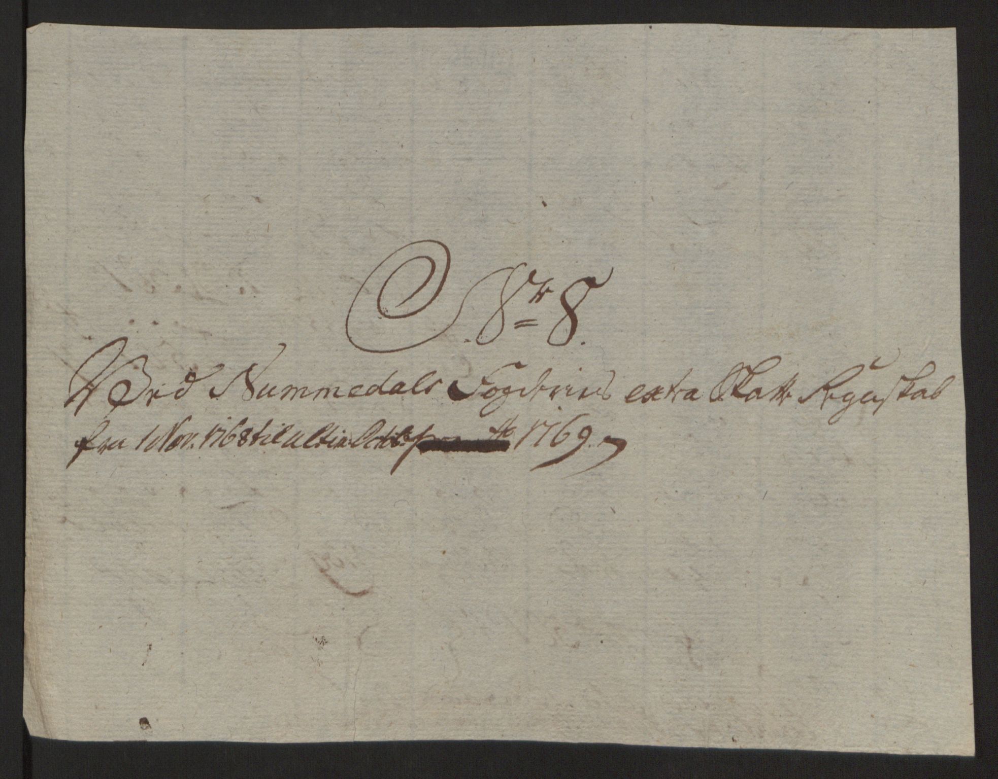 Rentekammeret inntil 1814, Reviderte regnskaper, Fogderegnskap, AV/RA-EA-4092/R64/L4502: Ekstraskatten Namdal, 1762-1772, p. 334