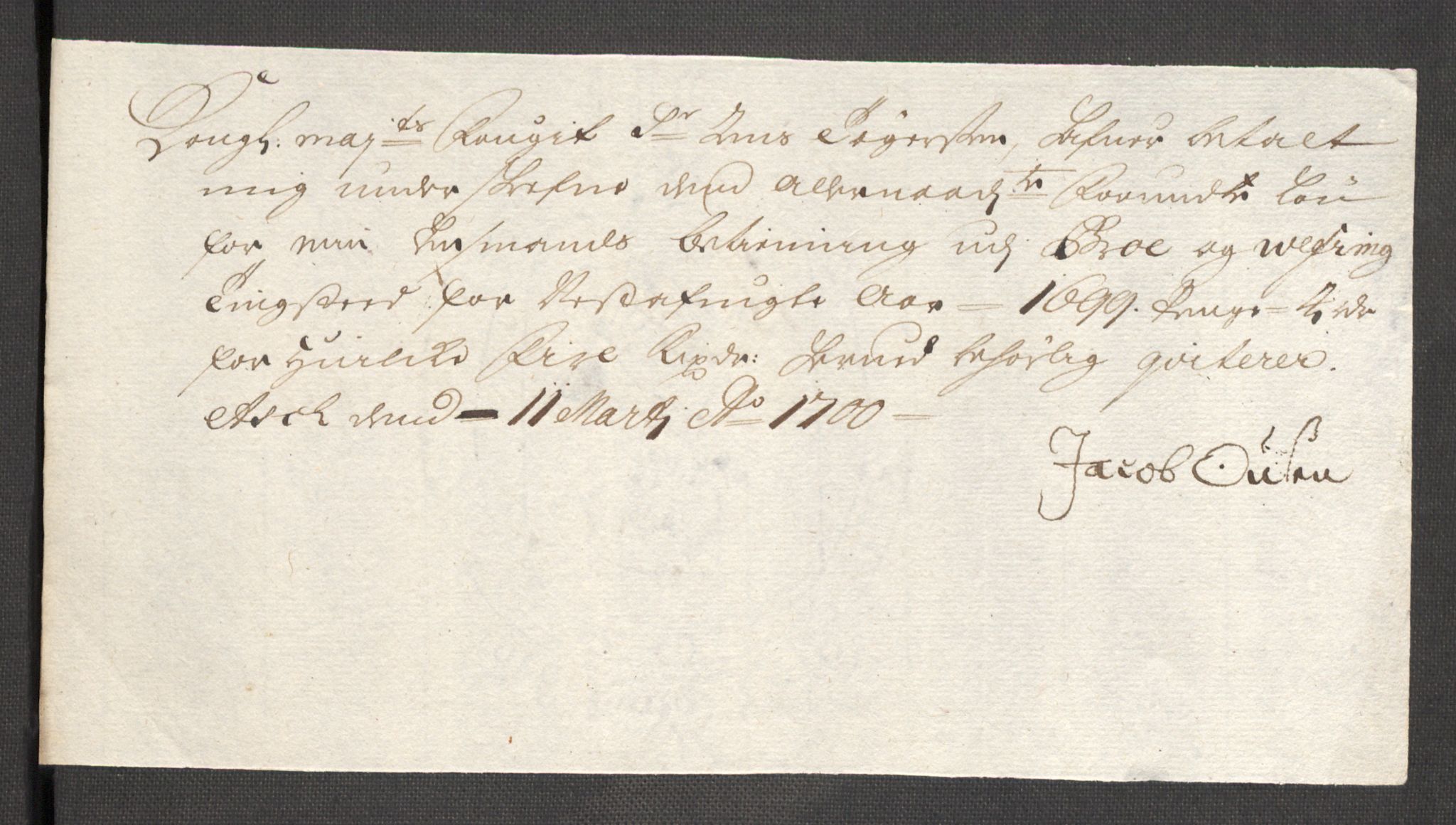 Rentekammeret inntil 1814, Reviderte regnskaper, Fogderegnskap, RA/EA-4092/R53/L3424: Fogderegnskap Sunn- og Nordfjord, 1699, p. 348