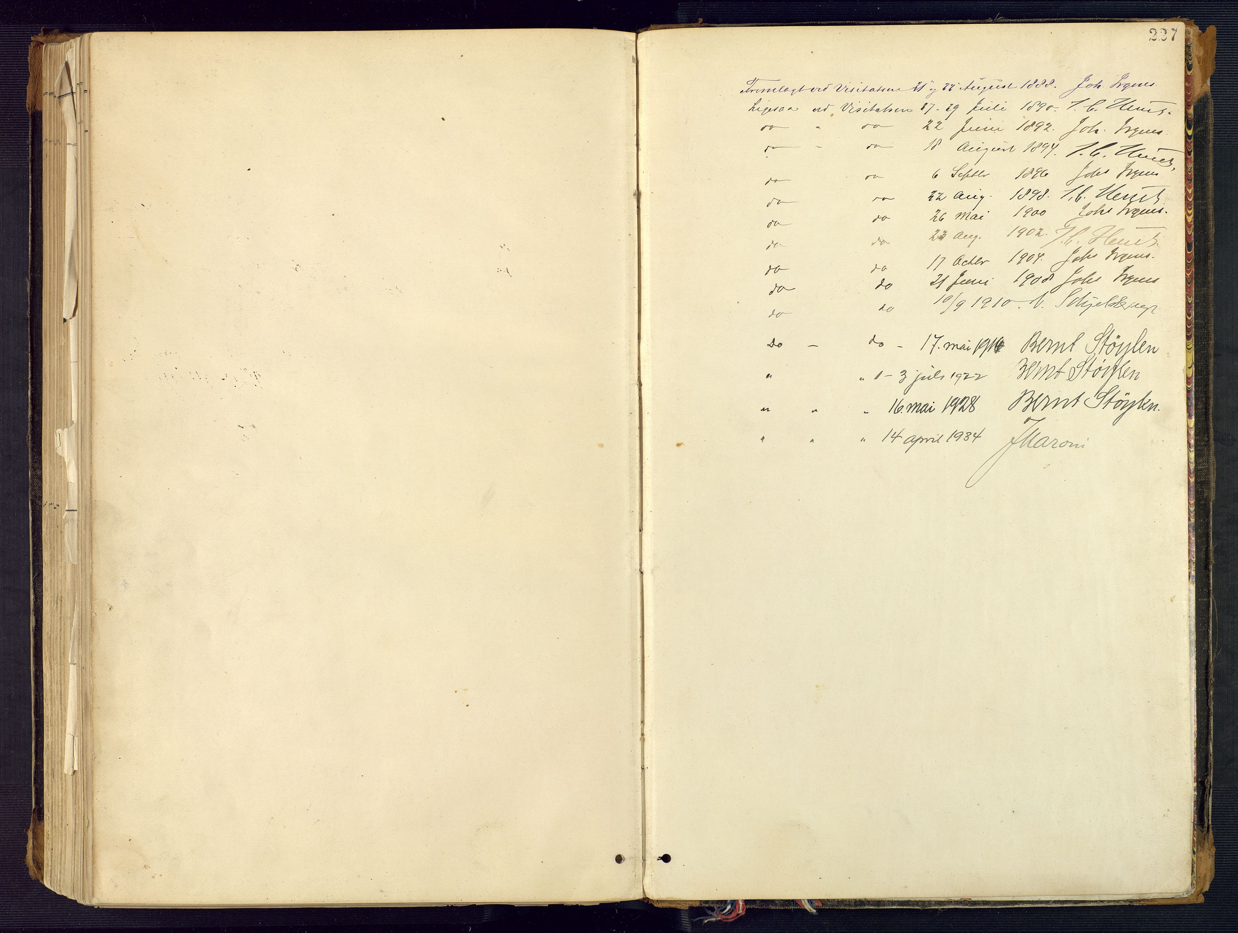 Herefoss sokneprestkontor, AV/SAK-1111-0019/F/Fa/Faa/L0003: Parish register (official) no. A 3, 1887-1930, p. 227