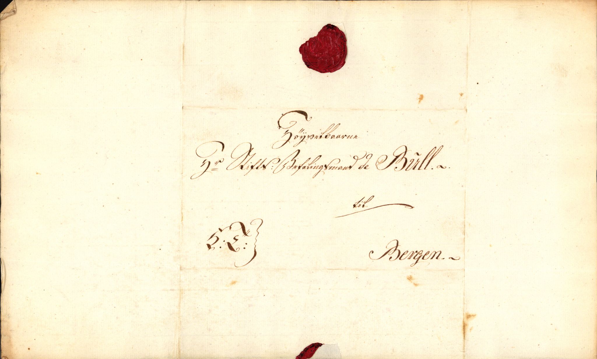 Stiftamtmannen i Bergen, SAB/A-100006/F/Fg/L0078/0003: Lnr. 2124.  / Døvstumme, 1807, p. 9
