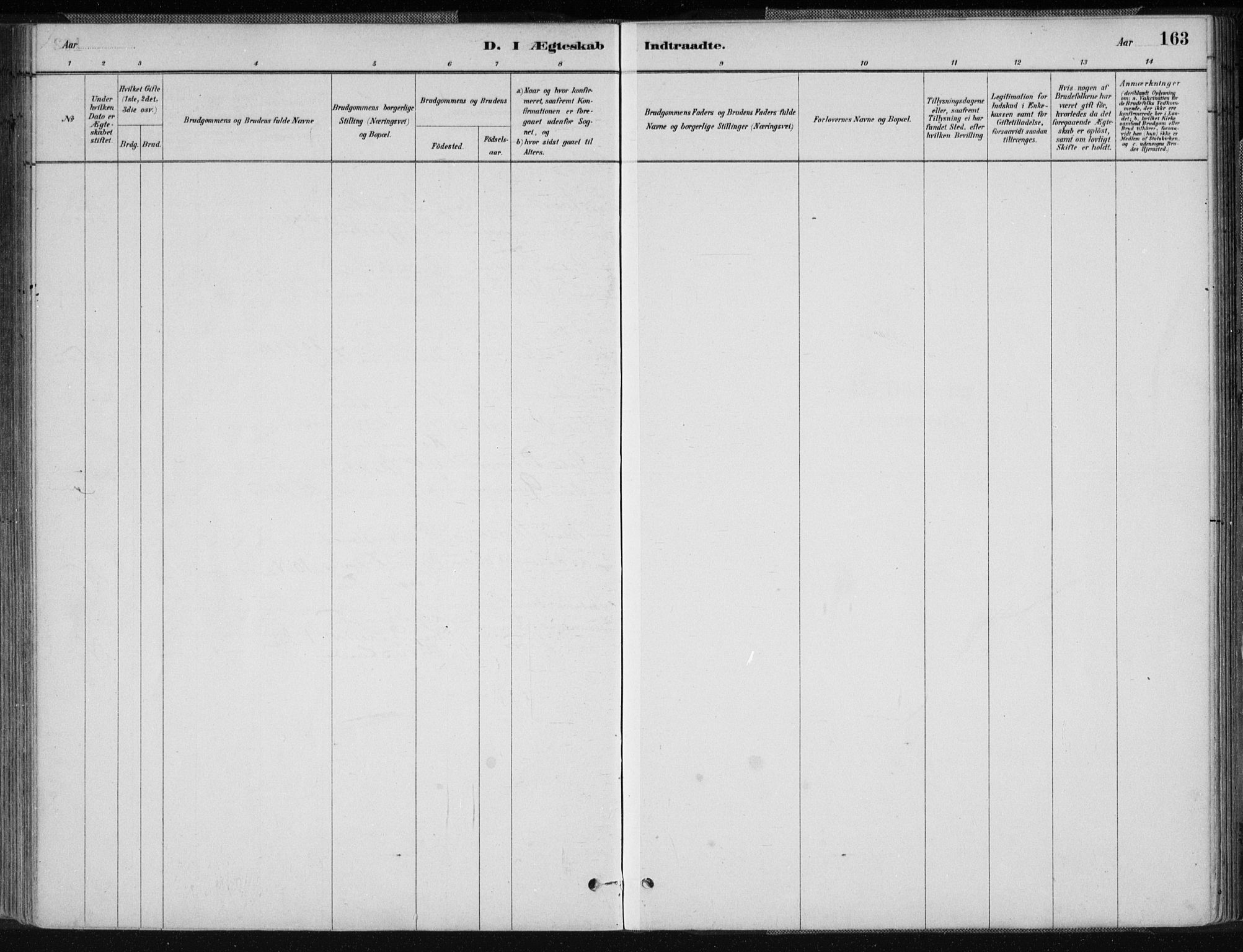 Sør-Audnedal sokneprestkontor, AV/SAK-1111-0039/F/Fa/Fab/L0009: Parish register (official) no. A 9, 1880-1895, p. 163