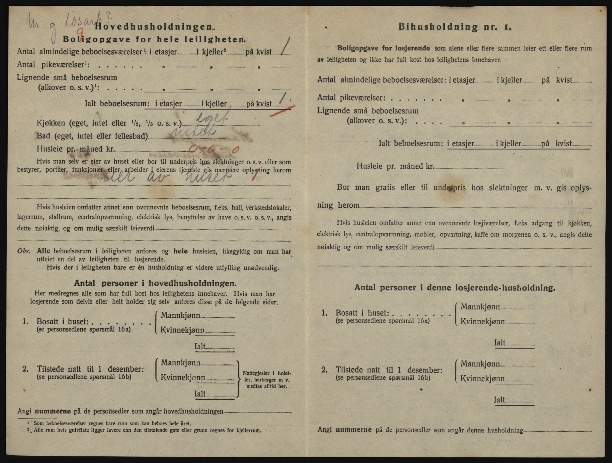 SATØ, 1920 census for Hammerfest, 1920, p. 1909
