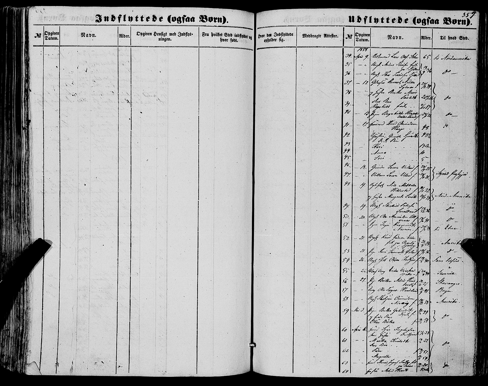 Fjelberg sokneprestembete, SAB/A-75201/H/Haa: Parish register (official) no. A 7, 1851-1867, p. 357