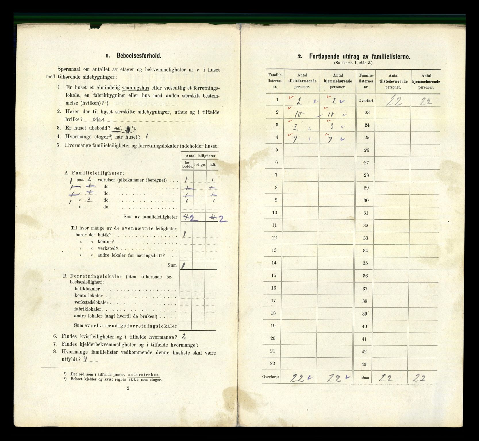 RA, 1910 census for Kopervik, 1910, p. 887