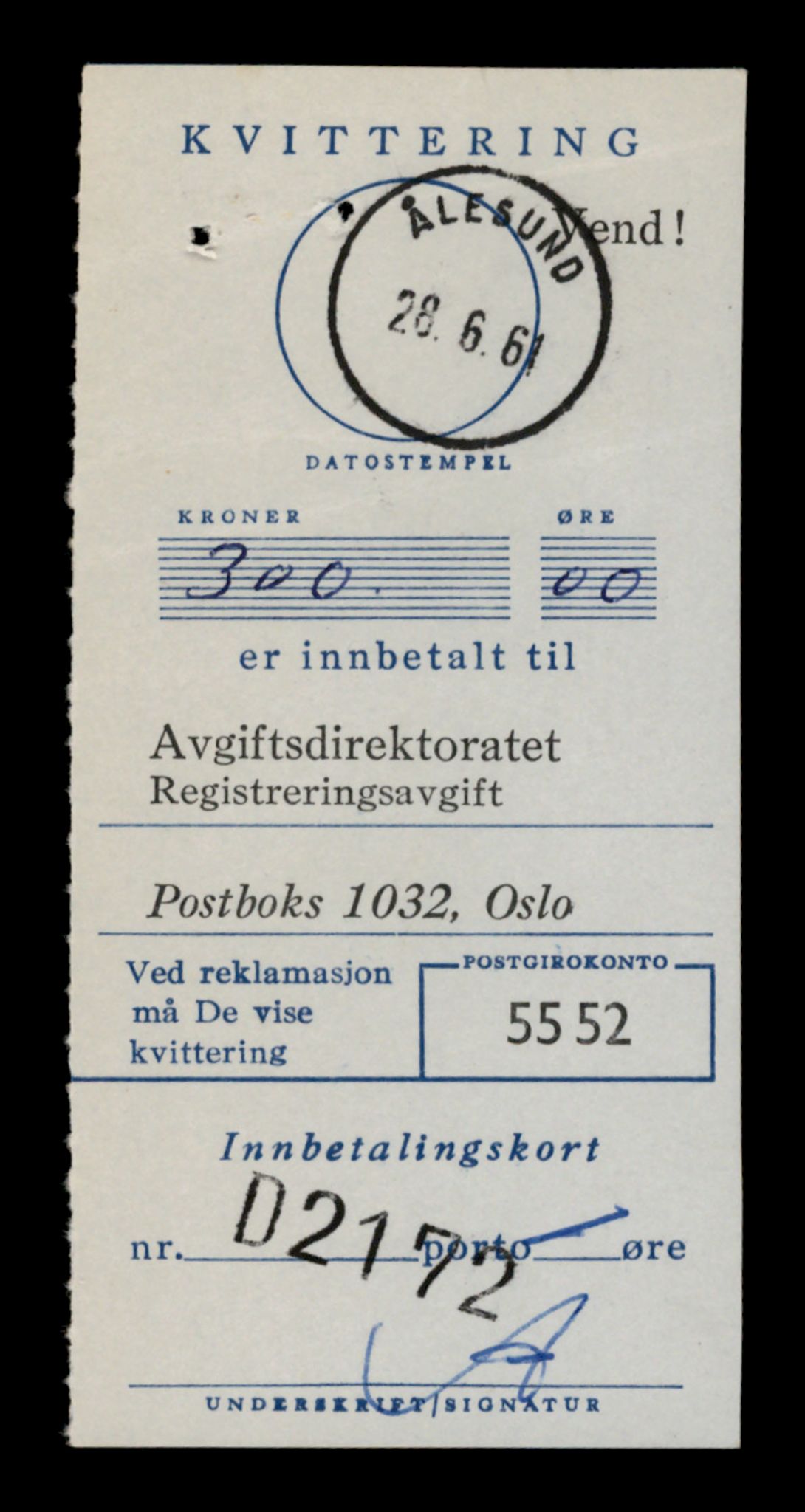 Møre og Romsdal vegkontor - Ålesund trafikkstasjon, SAT/A-4099/F/Fe/L0005: Registreringskort for kjøretøy T 443 - T 546, 1927-1998, p. 2079