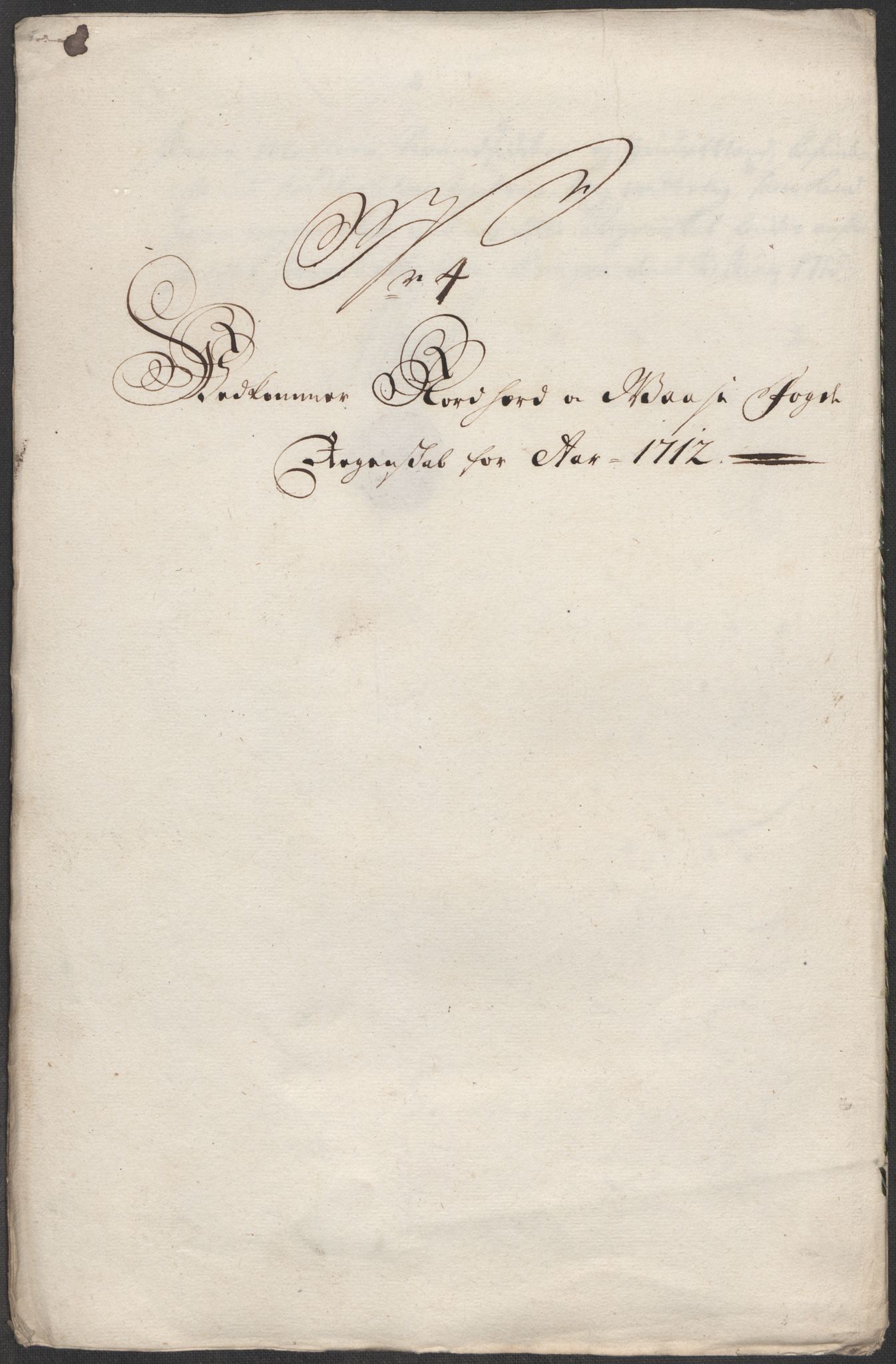 Rentekammeret inntil 1814, Reviderte regnskaper, Fogderegnskap, AV/RA-EA-4092/R51/L3194: Fogderegnskap Nordhordland og Voss, 1712, p. 126