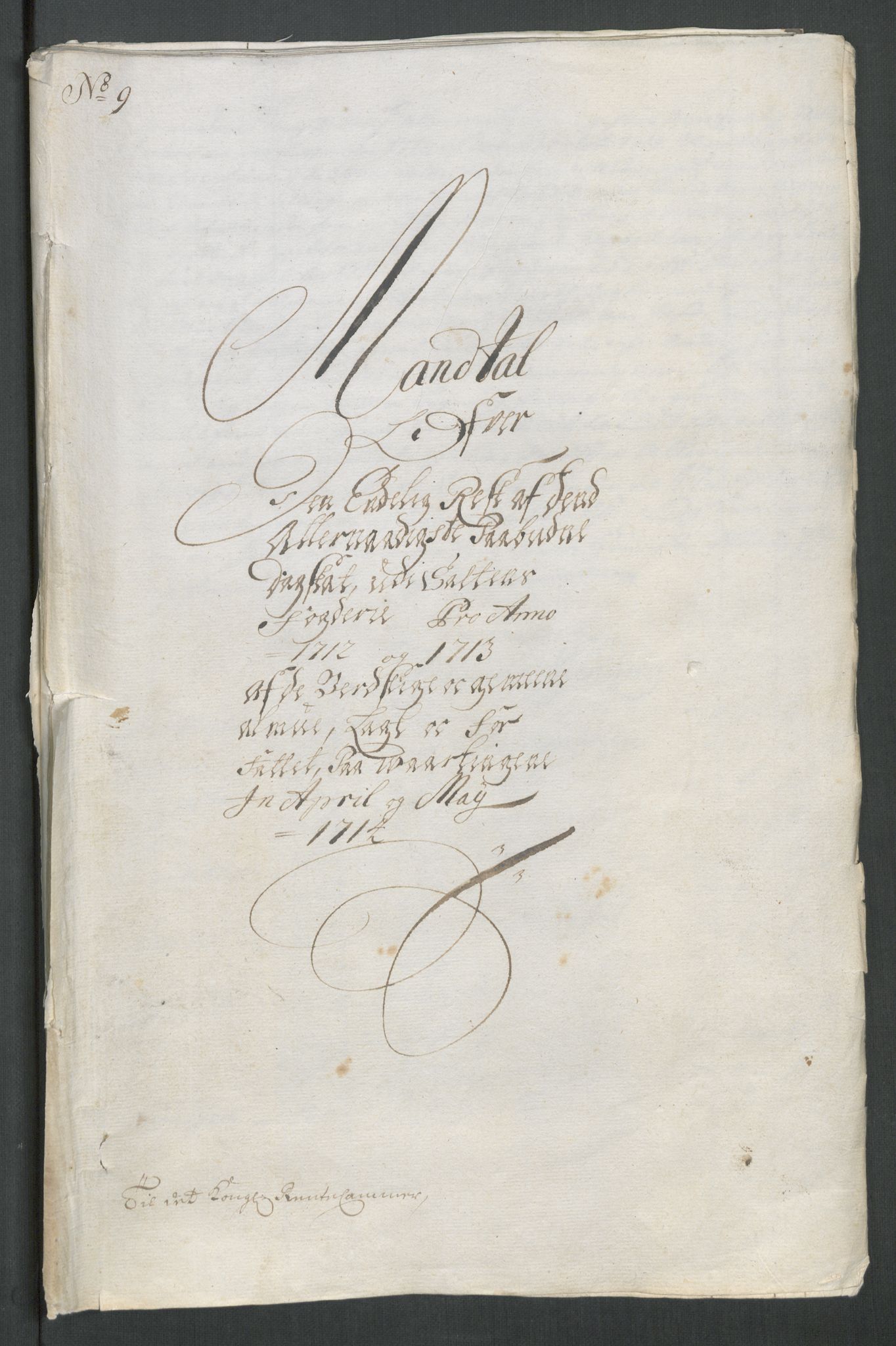 Rentekammeret inntil 1814, Reviderte regnskaper, Fogderegnskap, AV/RA-EA-4092/R66/L4584: Fogderegnskap Salten, 1714, p. 129