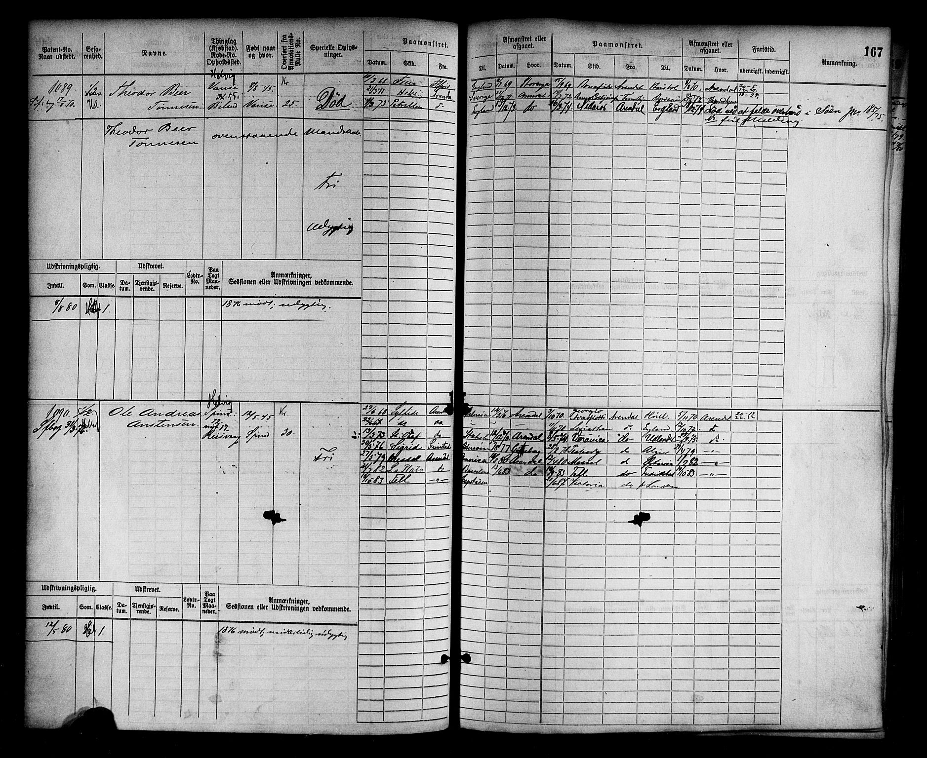 Farsund mønstringskrets, AV/SAK-2031-0017/F/Fb/L0002: Hovedrulle nr 759-1508, M-5, 1868-1900, p. 169