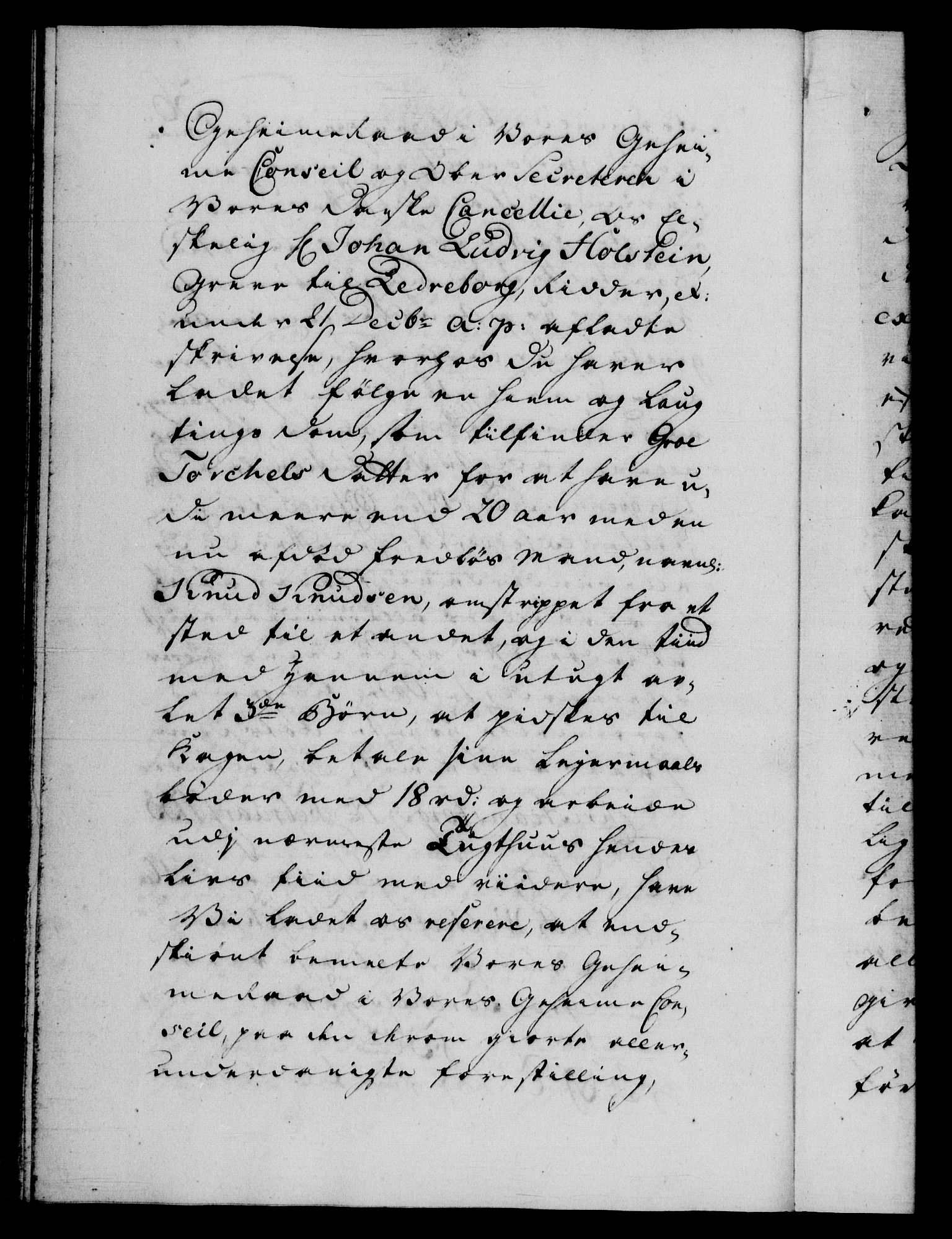 Danske Kanselli 1572-1799, AV/RA-EA-3023/F/Fc/Fca/Fcab/L0035: Norske tegnelser, 1755-1756, p. 36b